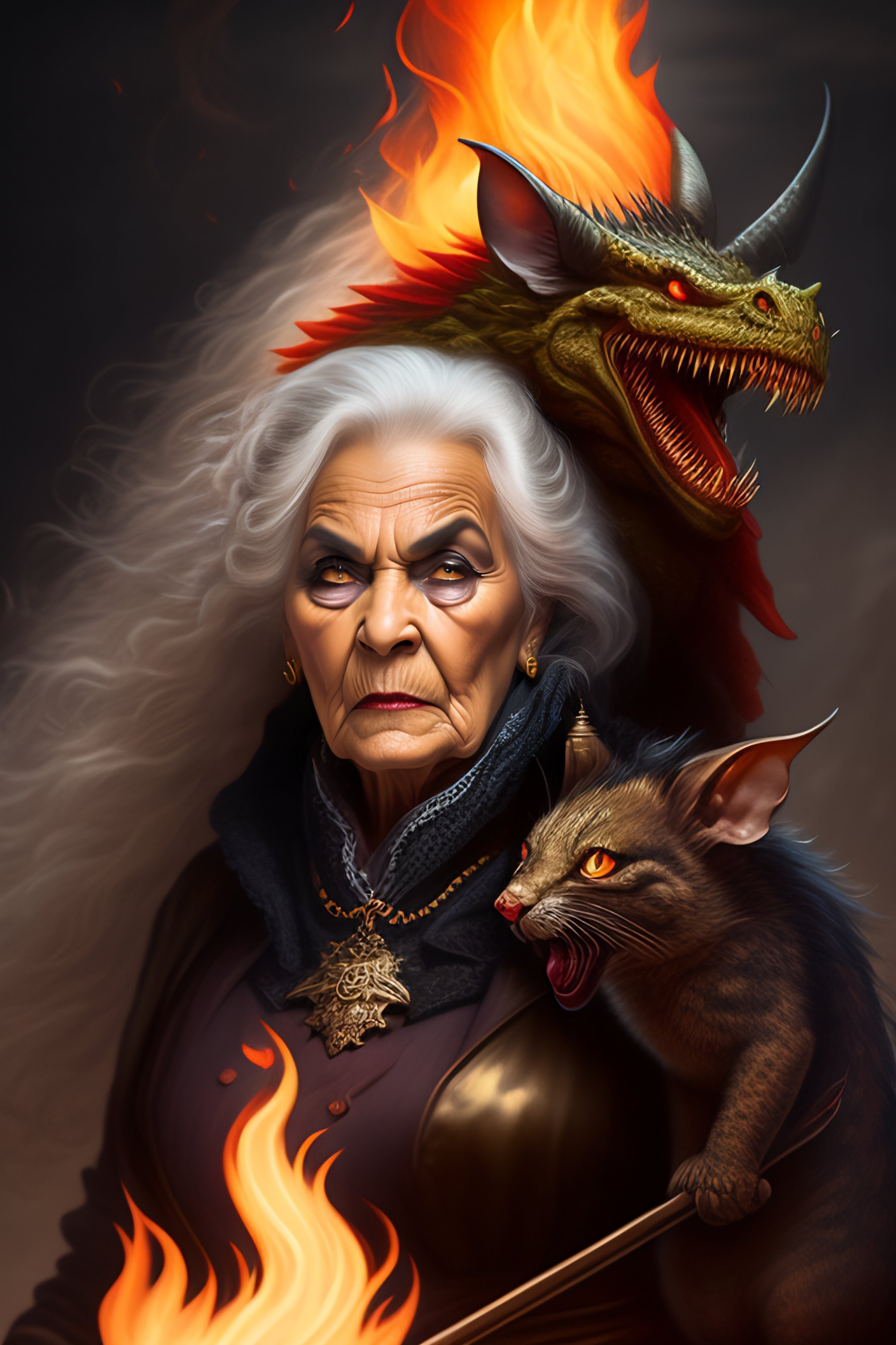 lexica-portrait-a-terrifying-horror-old-witch-with-a-mean-ragged-old