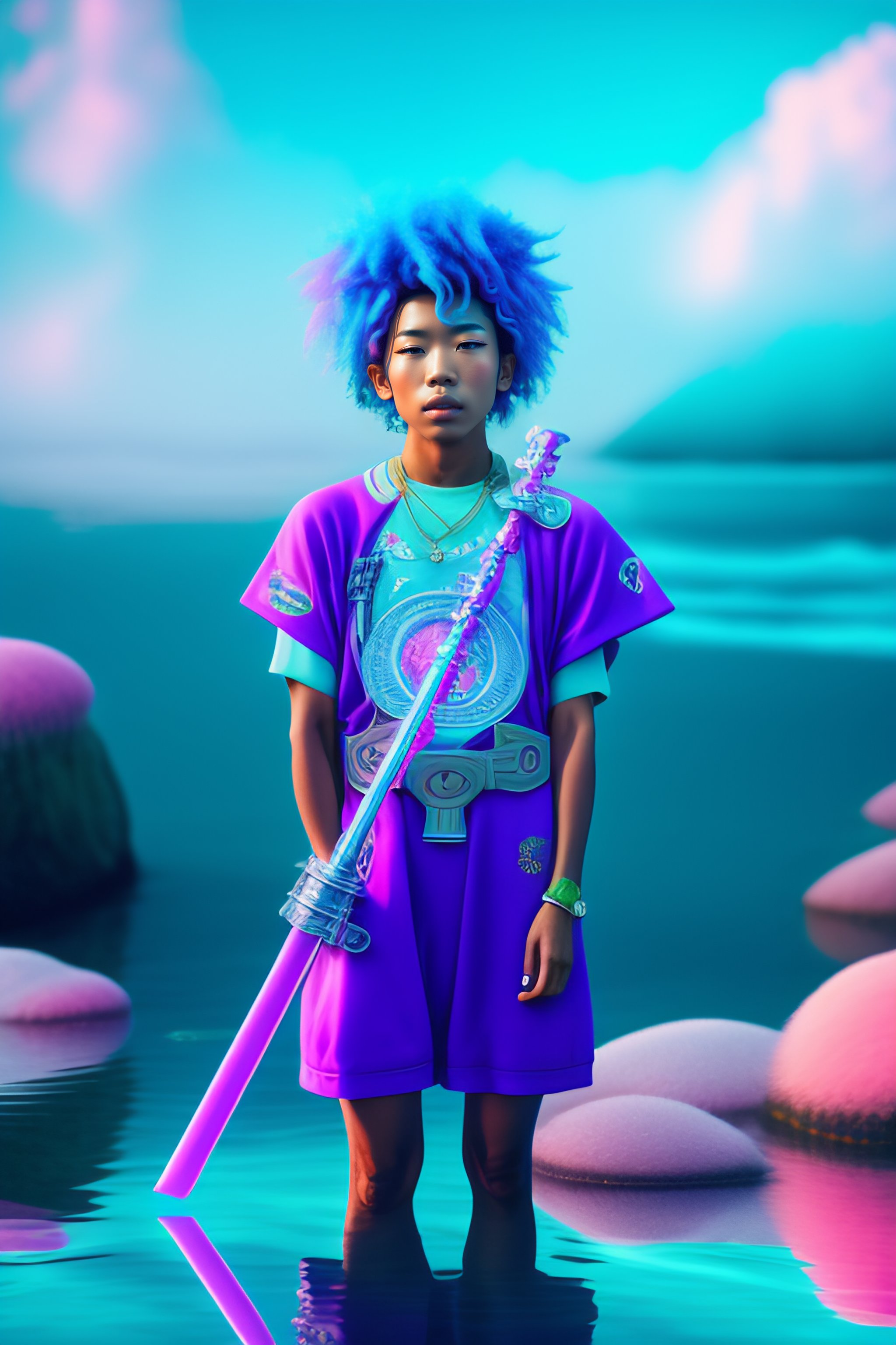 Lexica - Seapunk keyblade