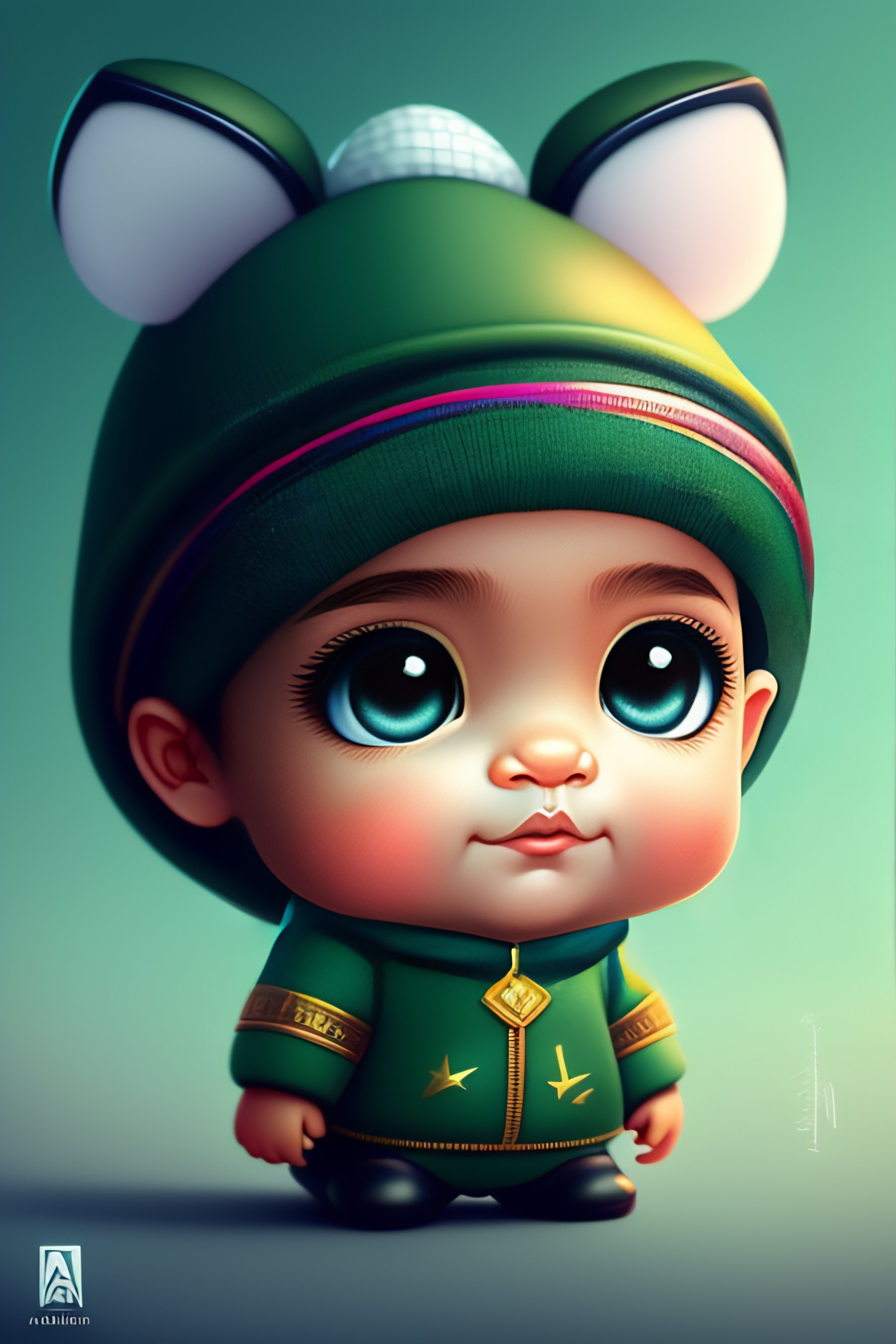 Lexica Cute And Adorable Cartoon Abdelaziz Bouteflika Baby Fantasy