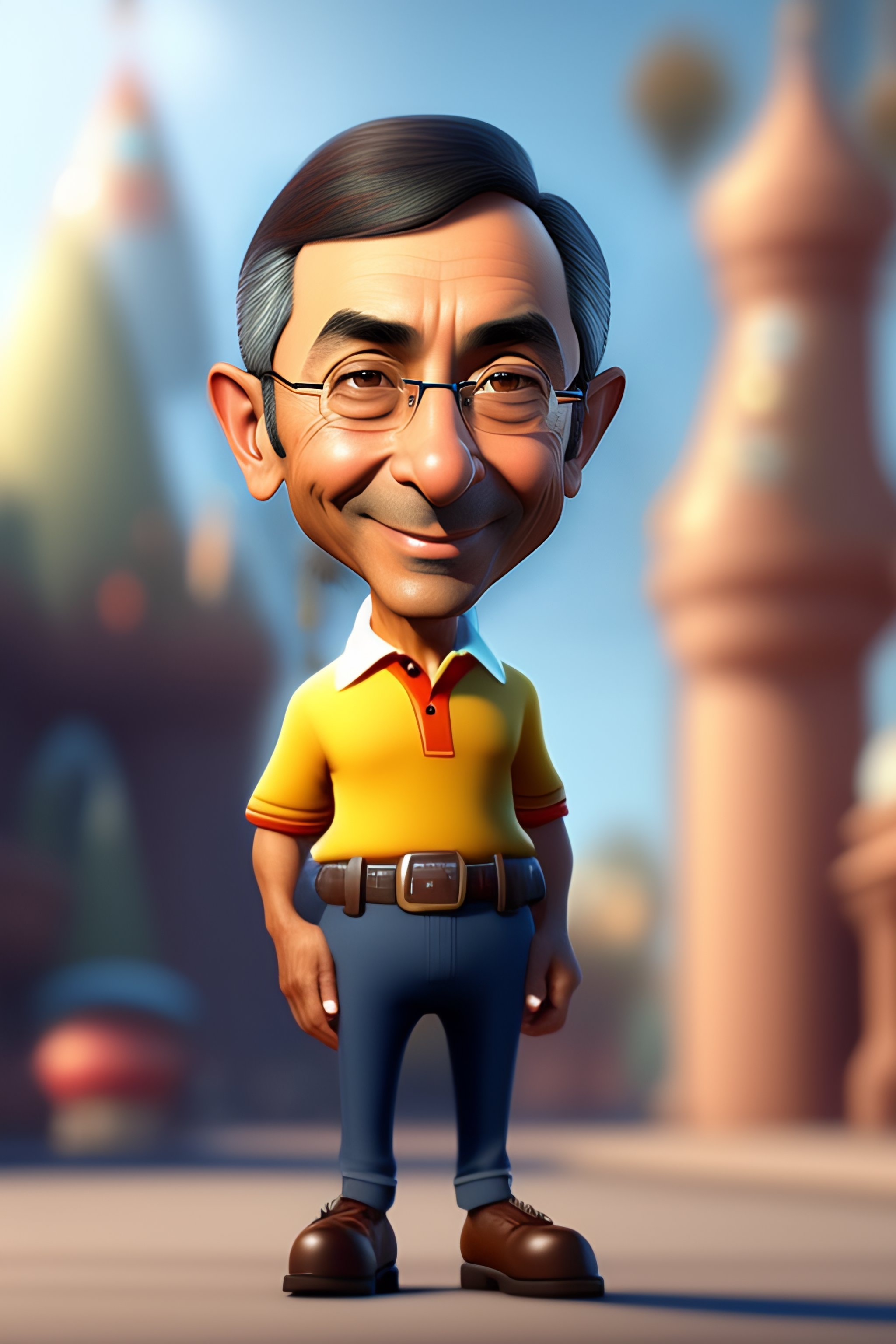 Lexica - Eric zemmour cute as a pixar disney character caricature cute ...