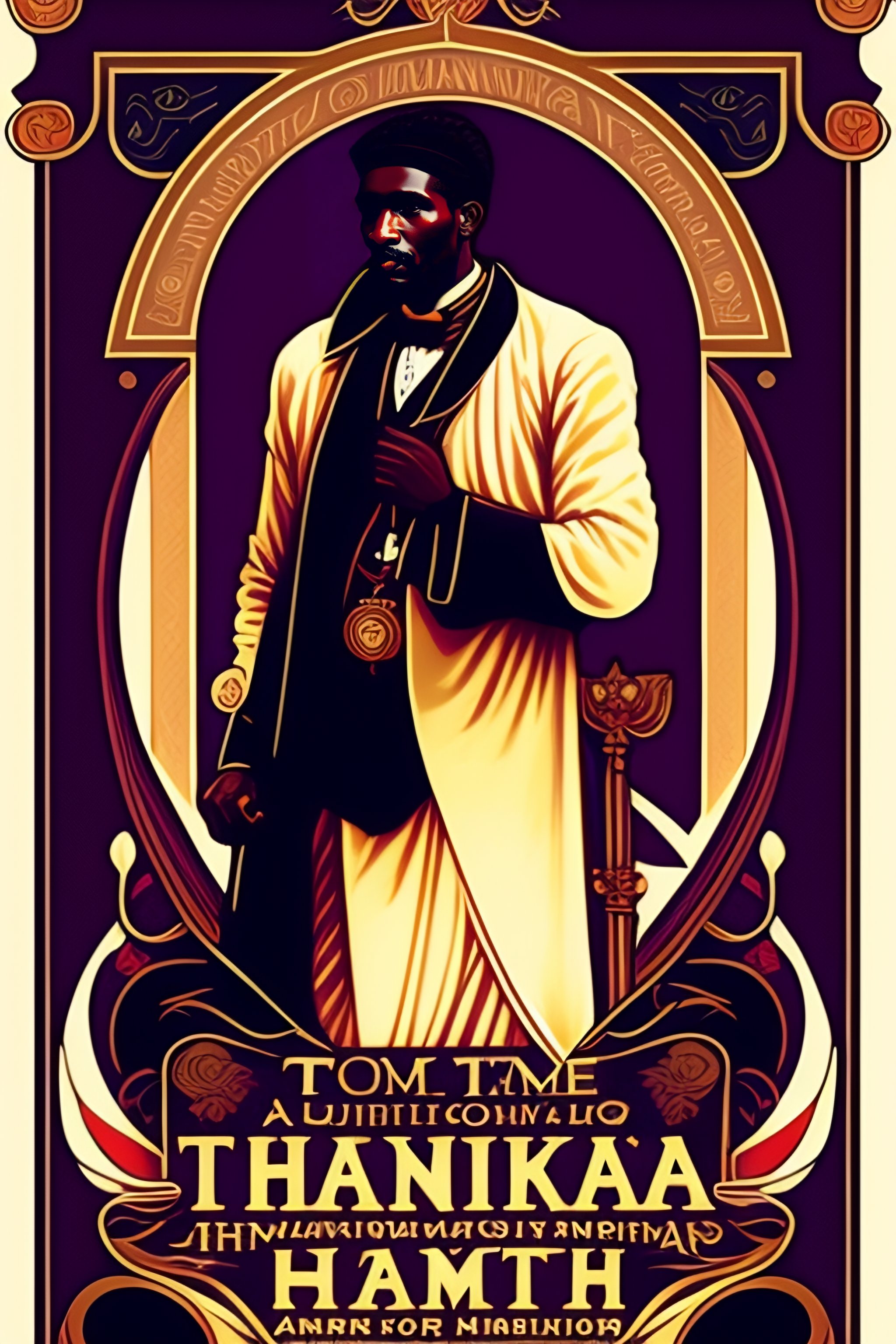 Lexica - Full body revolutionary Thomas Sankara, alphonse mucha, Art ...