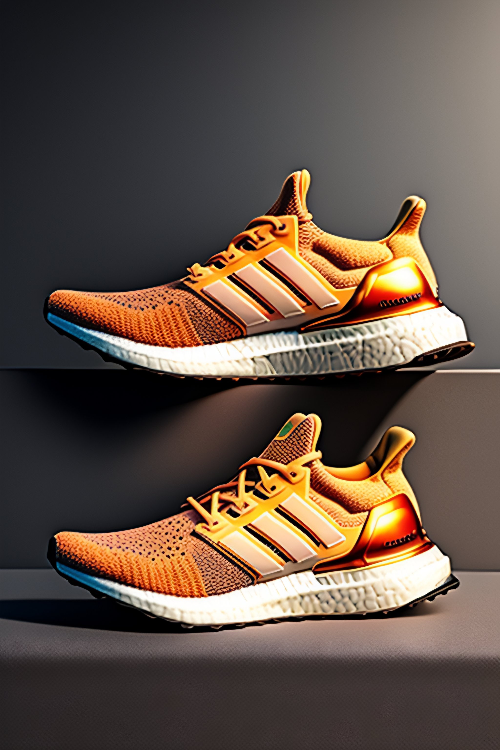 Lexica - Photorealistic, ultraboost sole, 8k, leather upper, sneaker