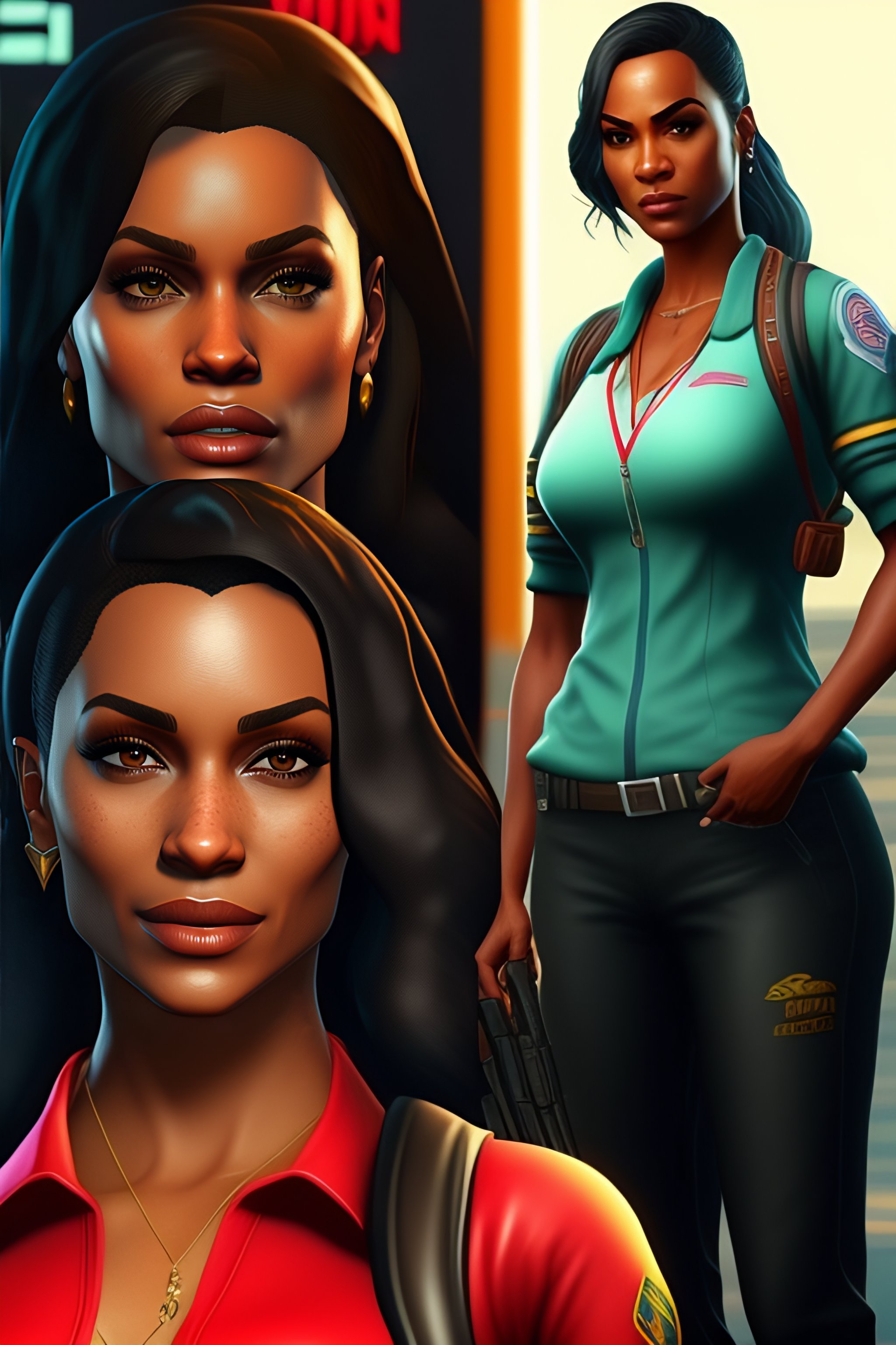 Lexica Gta 5 female character