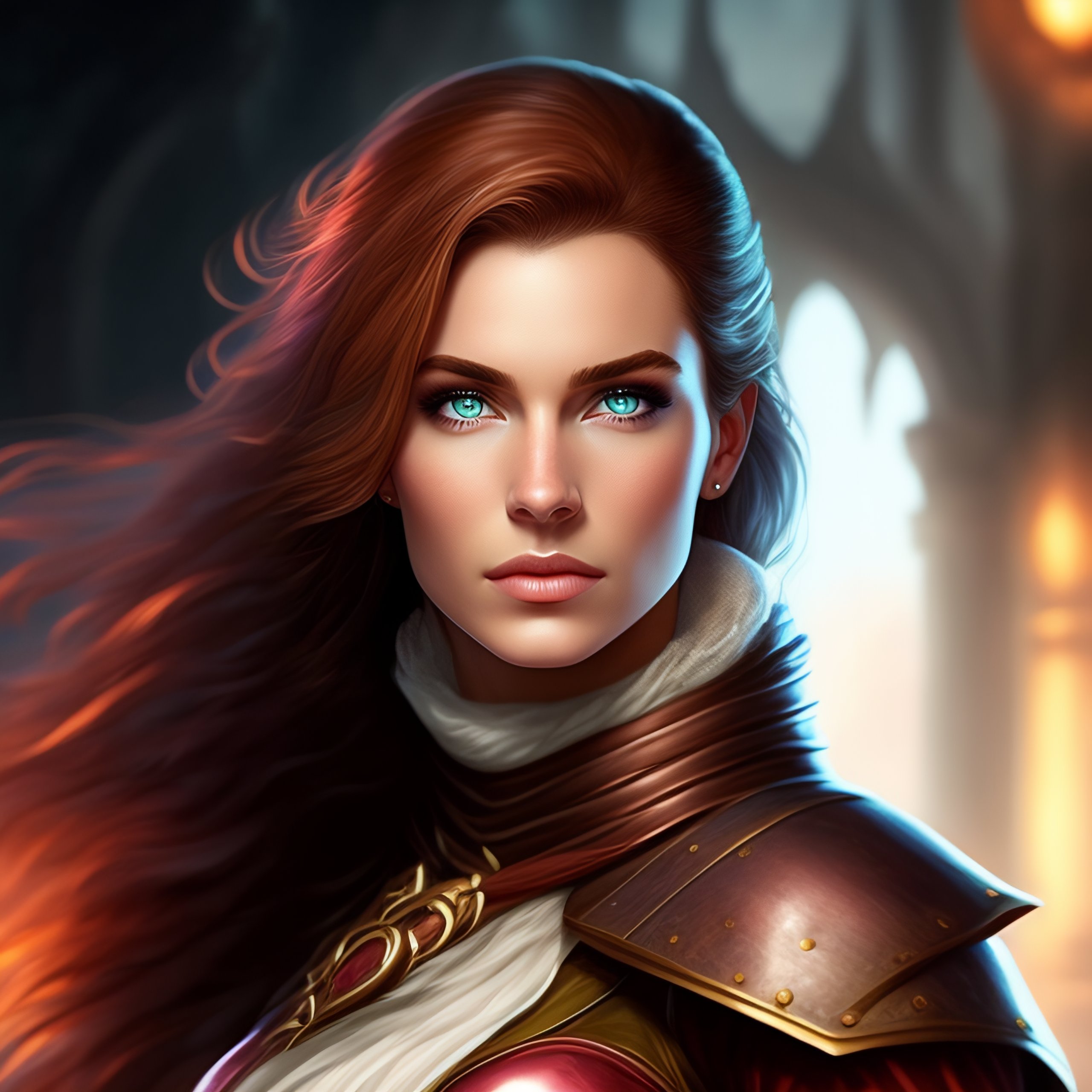 Lexica - D&d woman rogue, 20 years old, lesbian, ruby-colored eyes ...