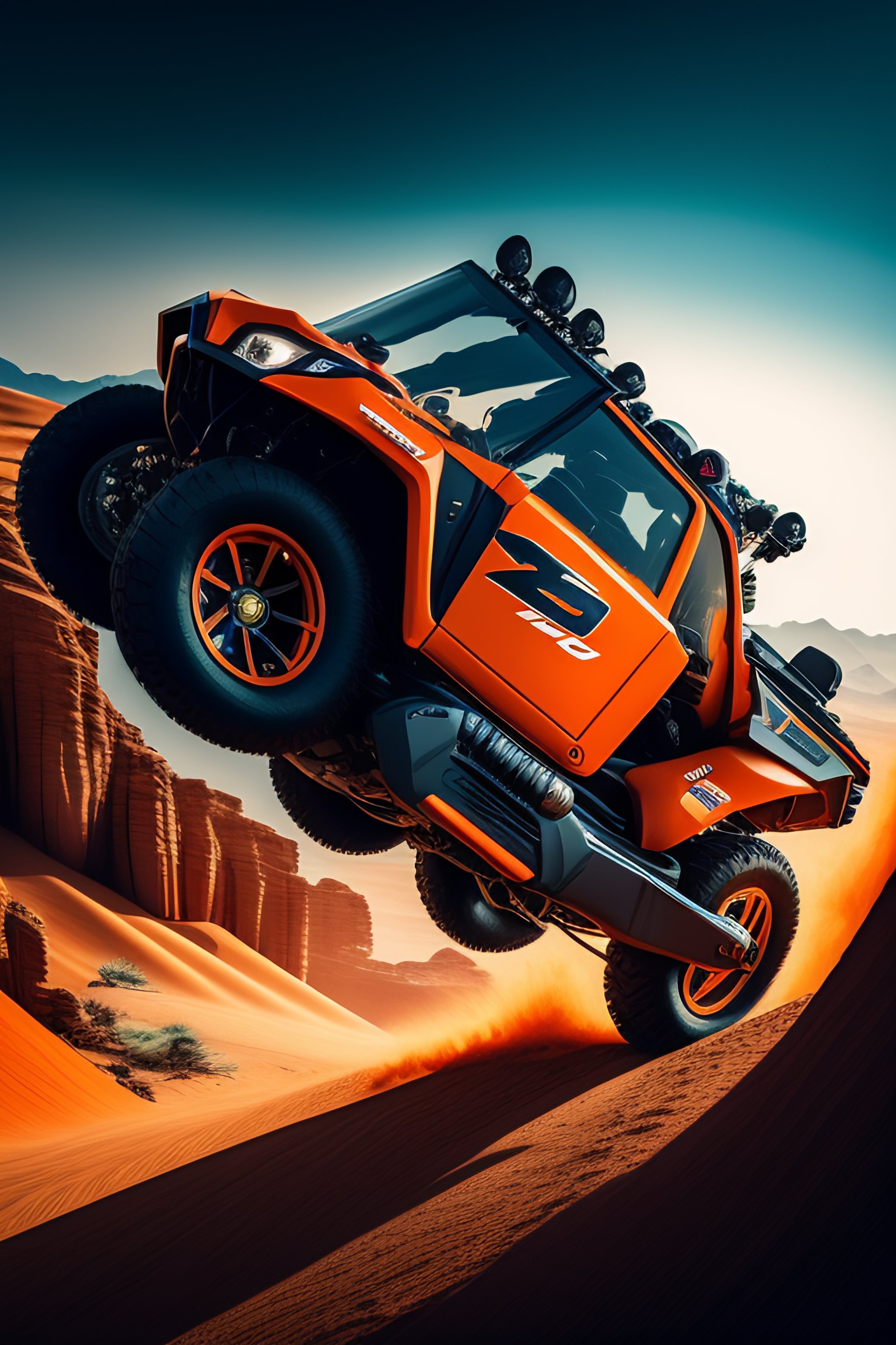 Lexica - A KTM ADVENTURE 390 as a space vehicle