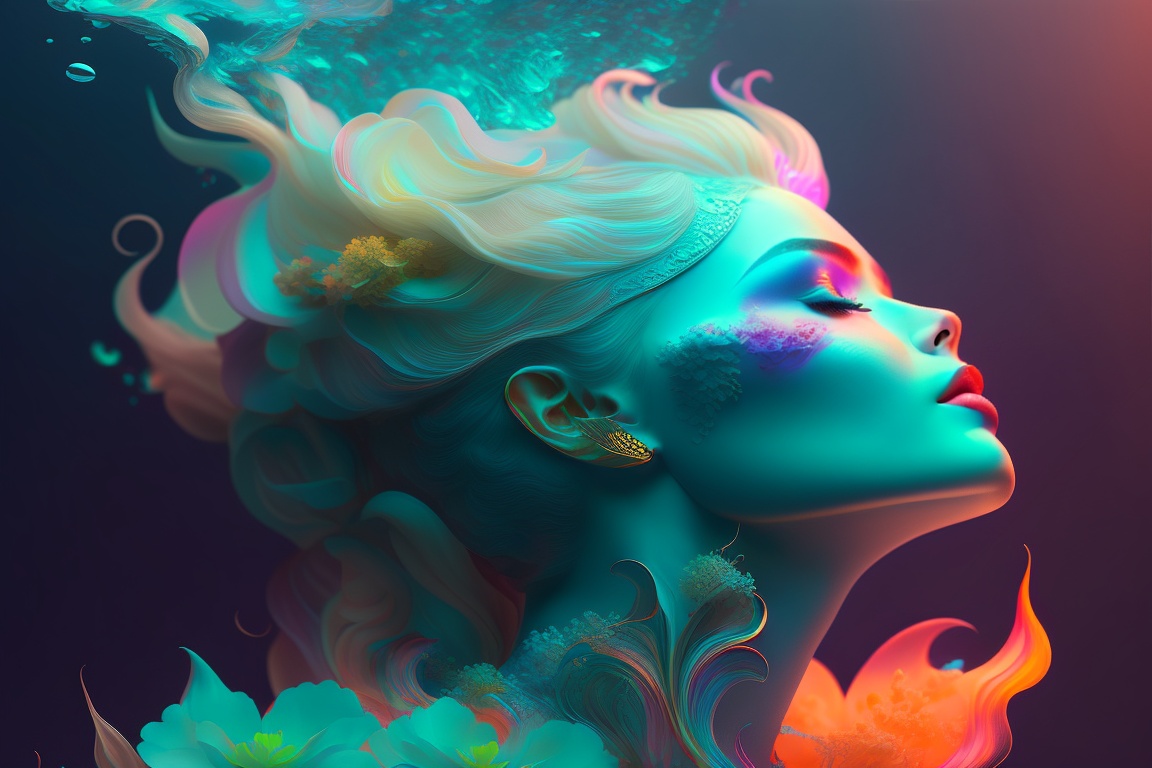 Lexica - Magical water ink, ink water, ink cloud, alberto seveso art ...