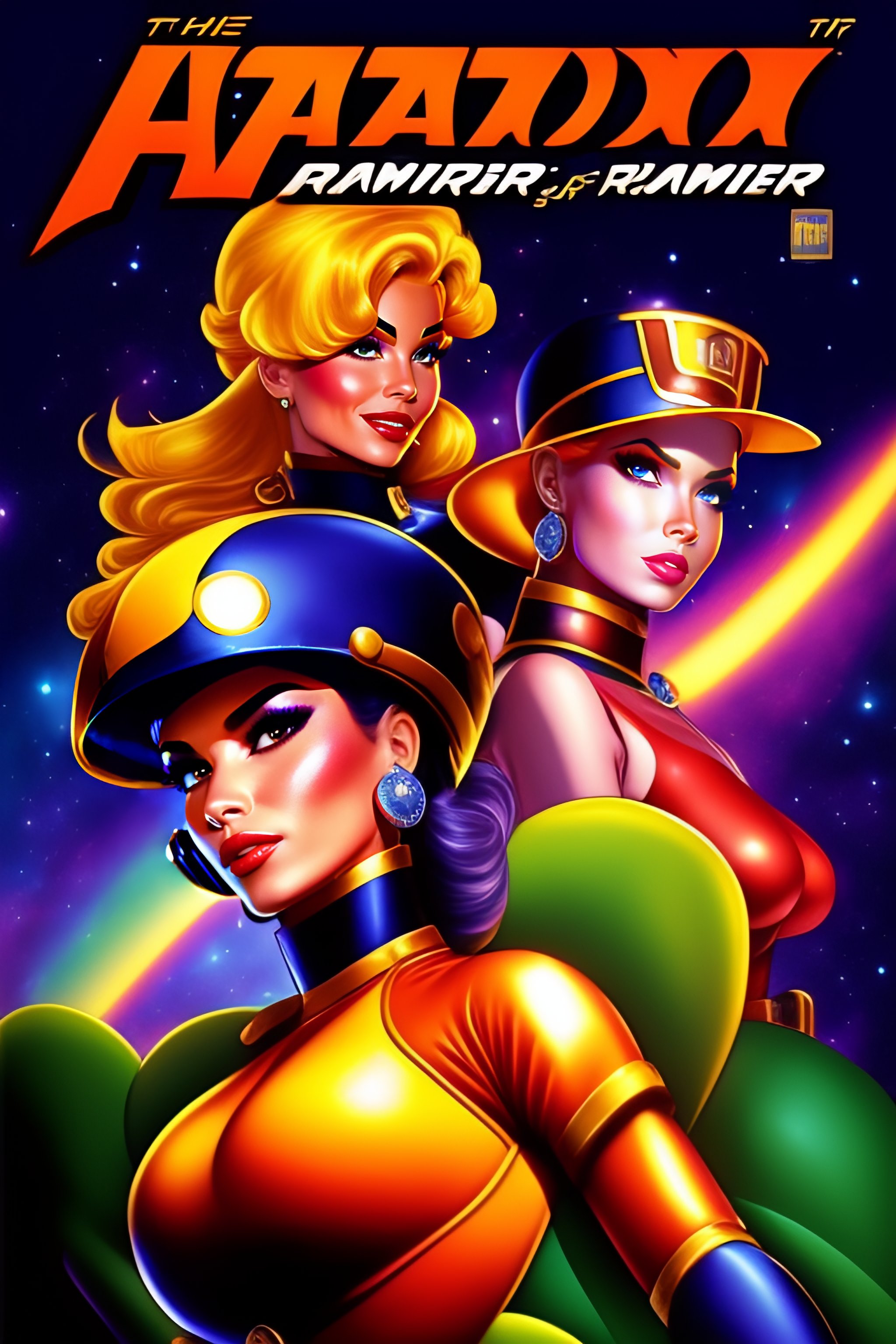 Lexica - The Adventures of the Galaxy Rangers, cartoon