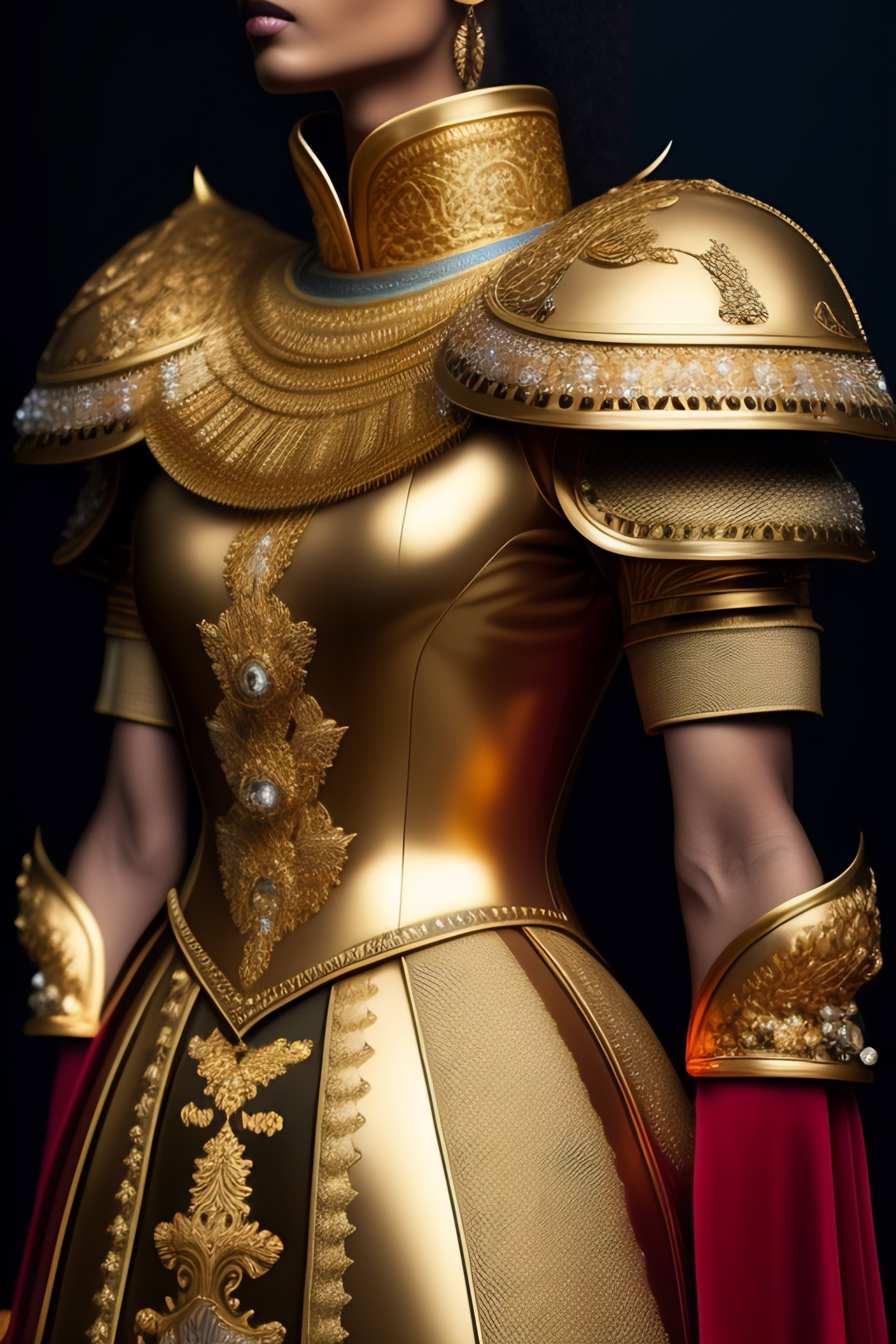 Lexica - Super intricate baroque armor