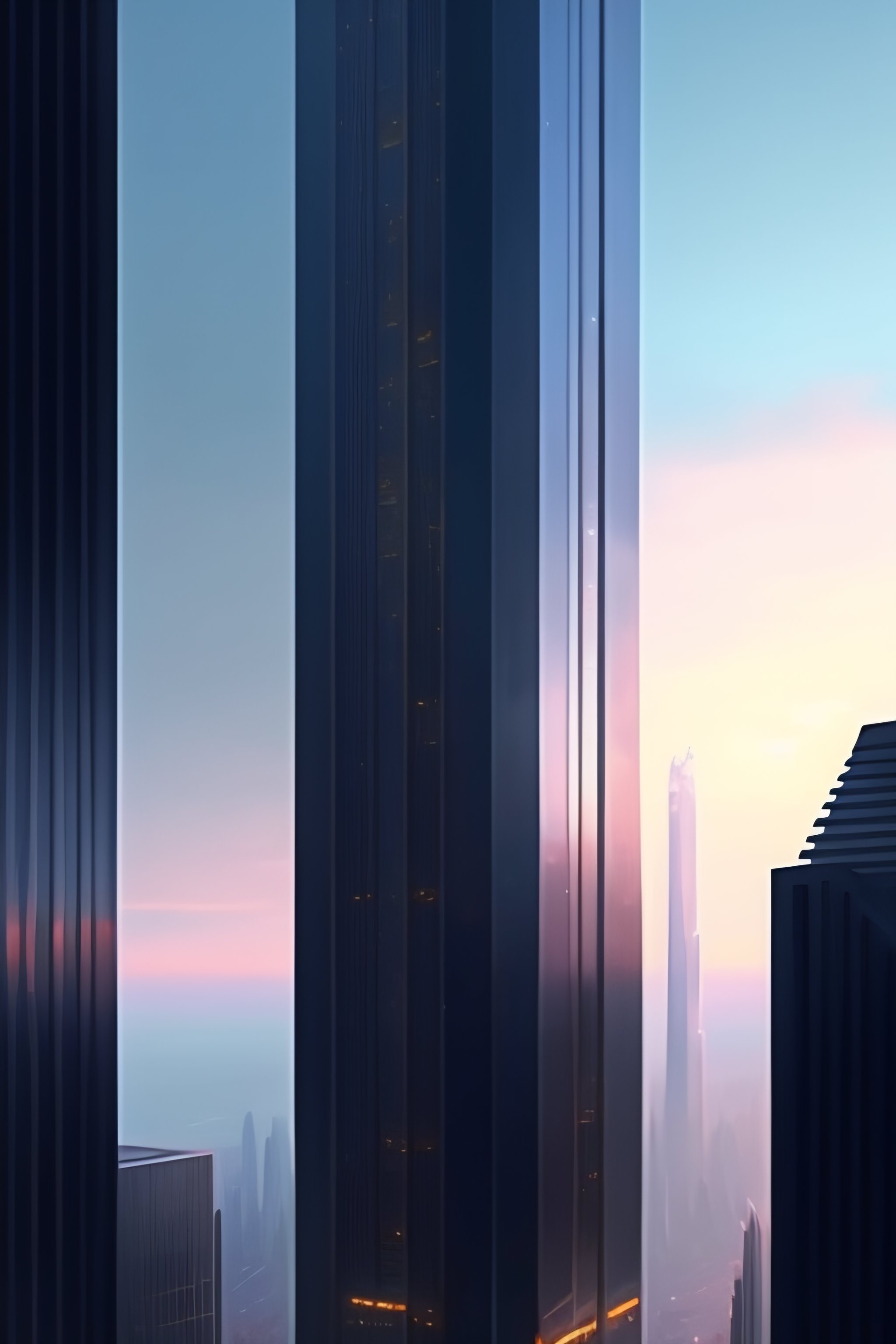 Lexica - Tall skyscraper, masterpiece digital painting by Greg ...