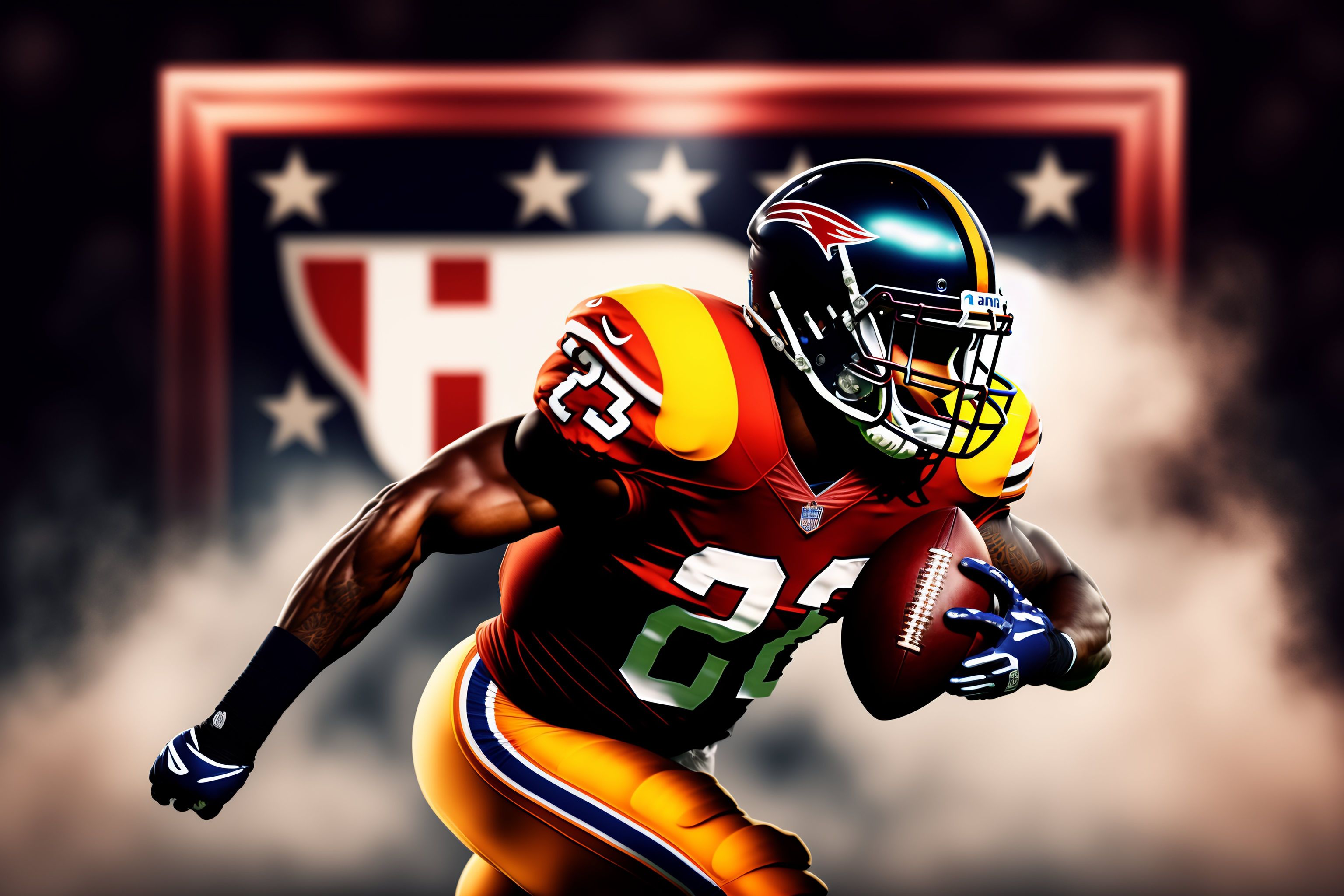 Lexica - American Football Super Bowl Concept, Football Players, Speed 