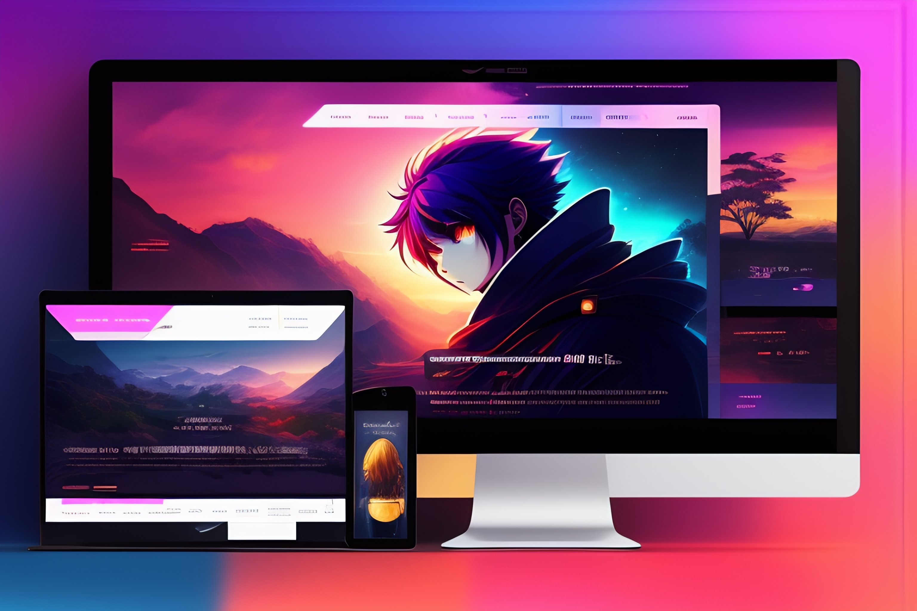 Anime Streaming Website Design by Rima on Dribbble