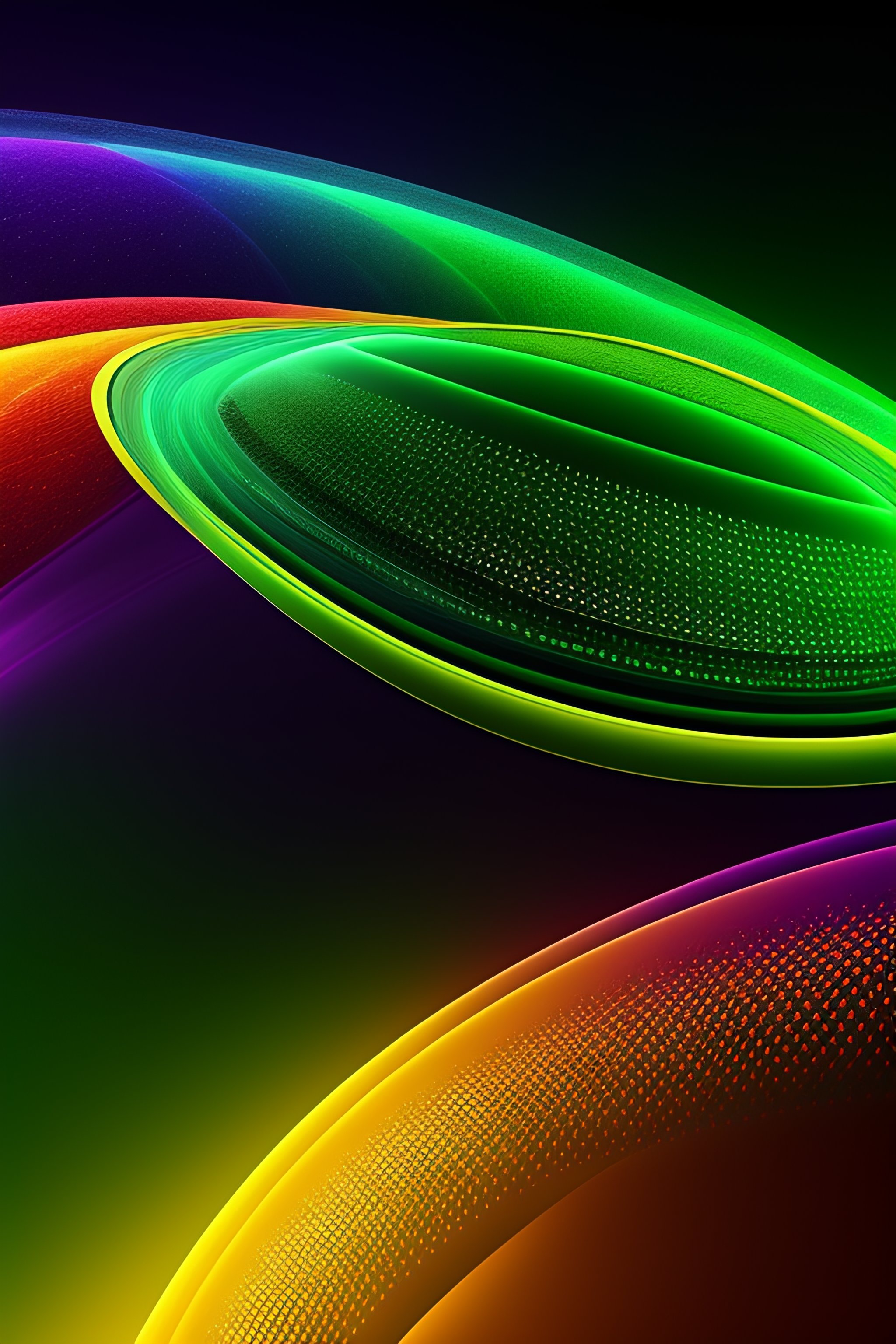 Lexica - Connection design of the internet colored with gold & green