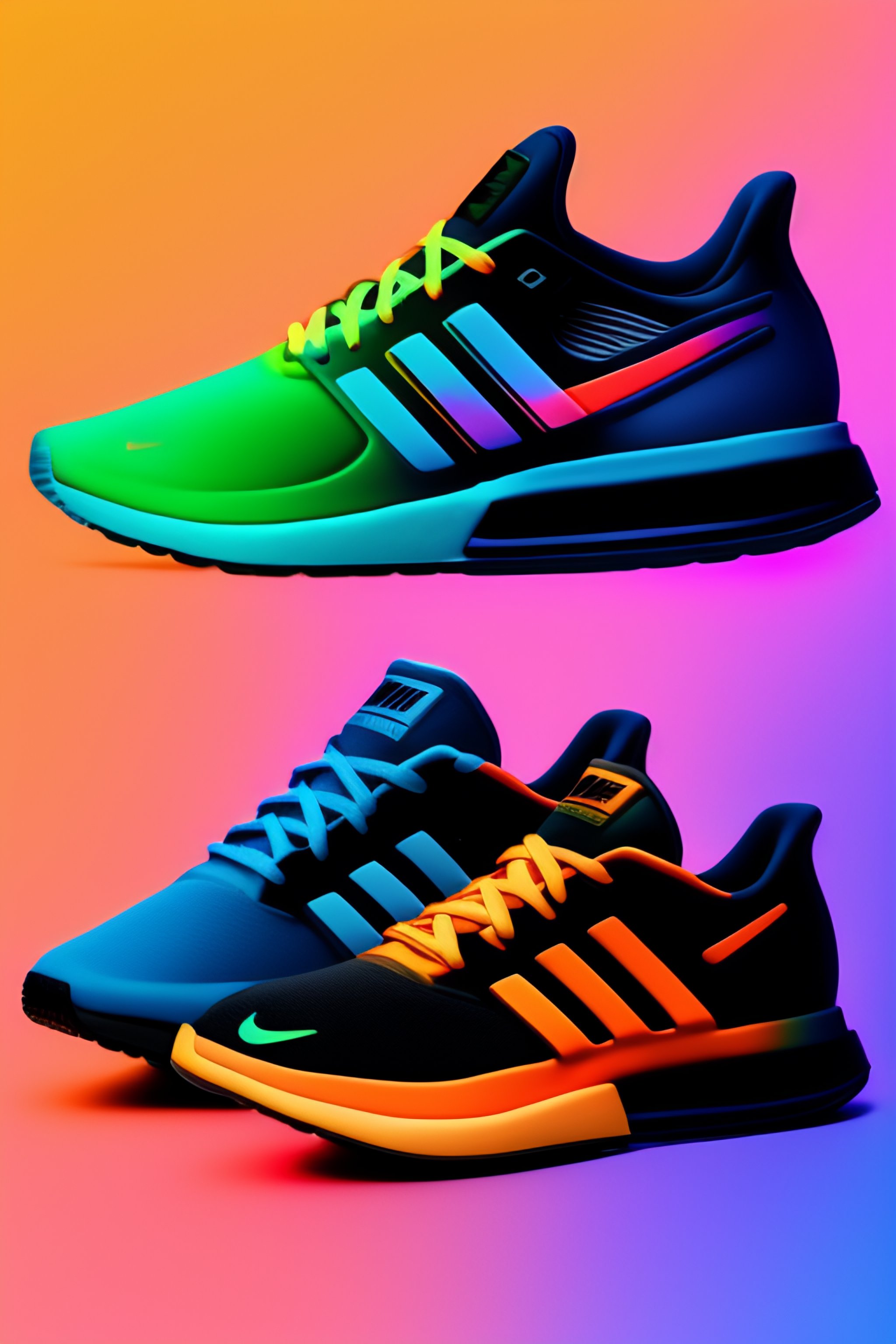 nike adidas sneakers
