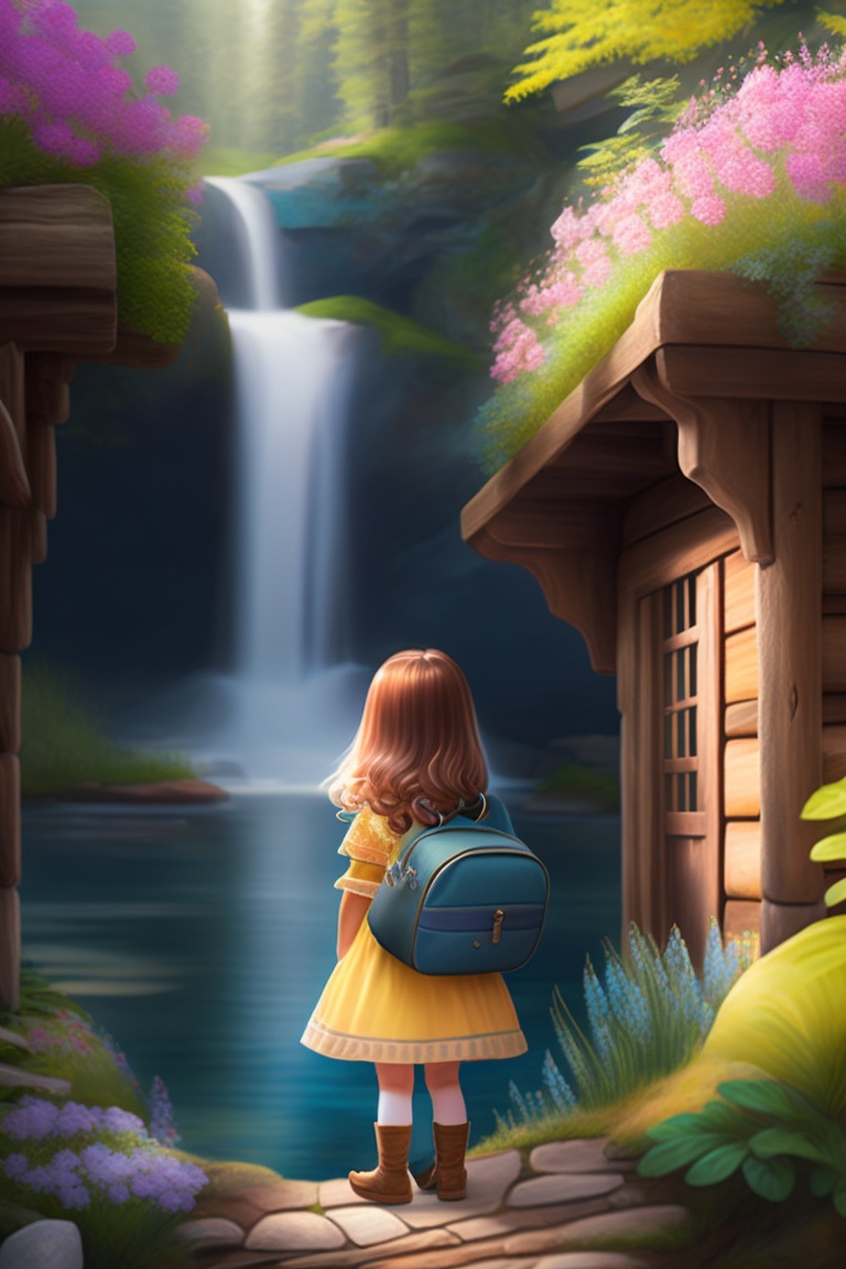 Lexica - Once upon a time, in a faraway land, there lived a young girl ...