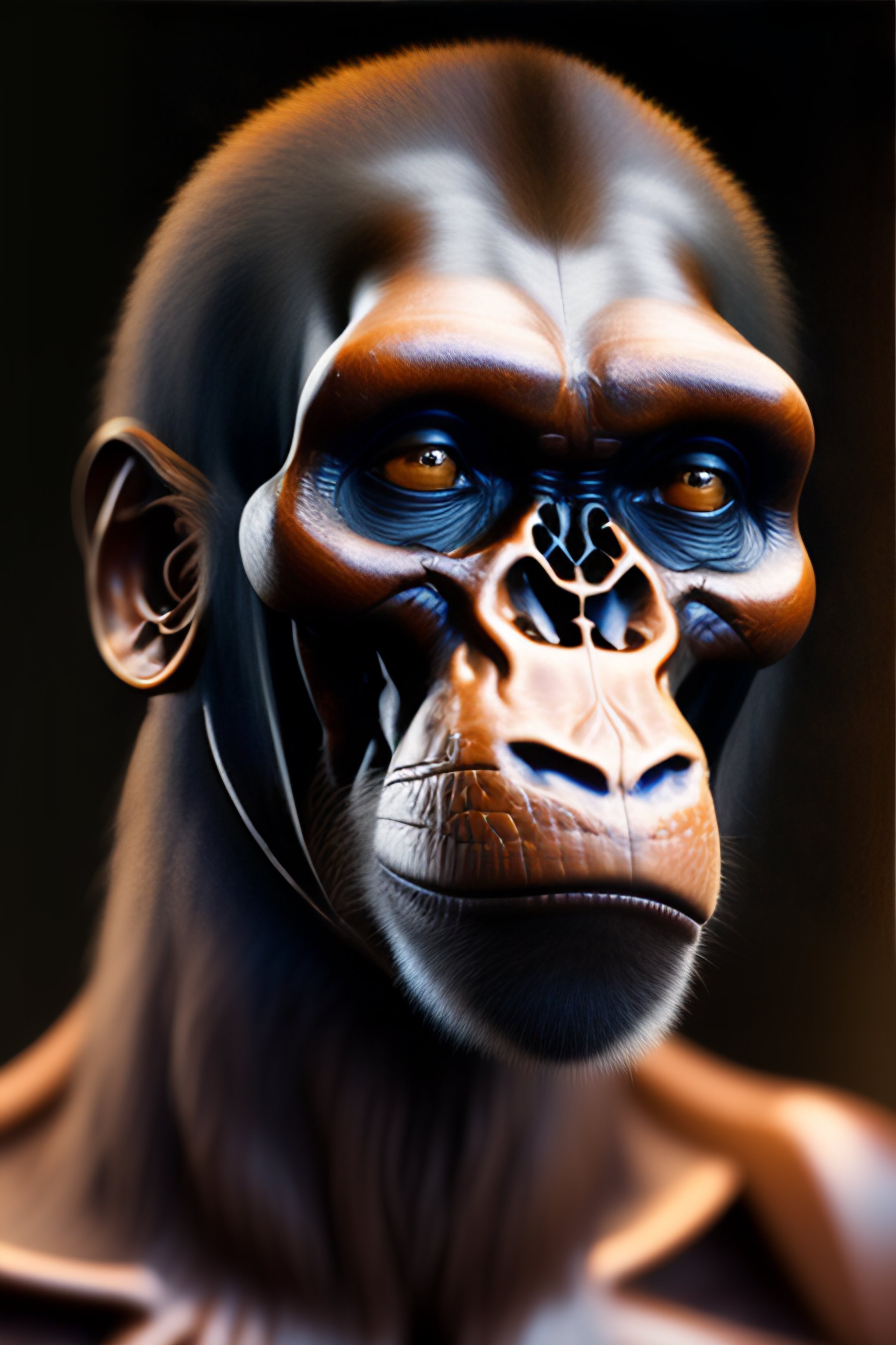 Lexica - Australopithecus afarensis full face