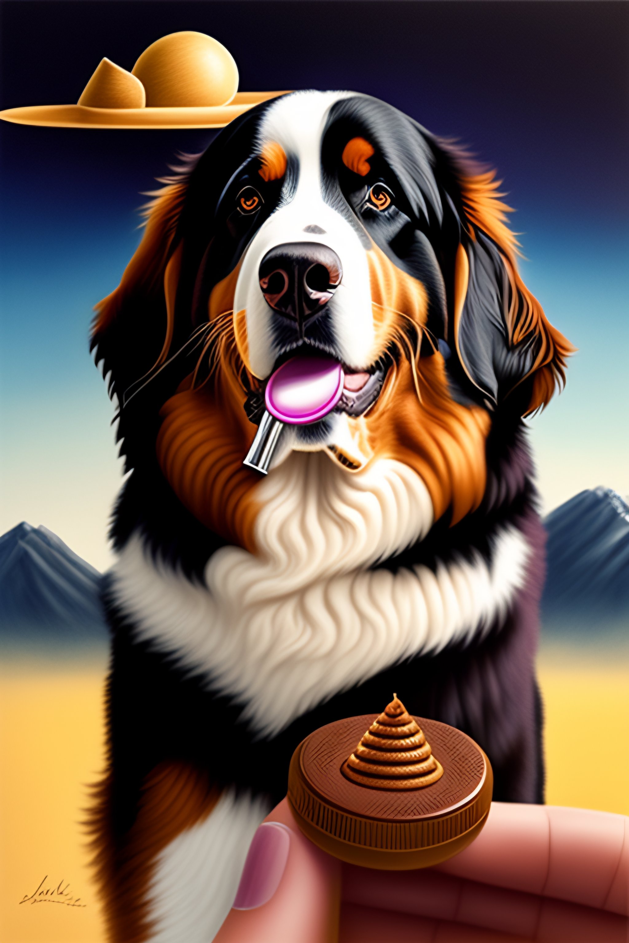 Chocolate bernese hot sale mountain dog