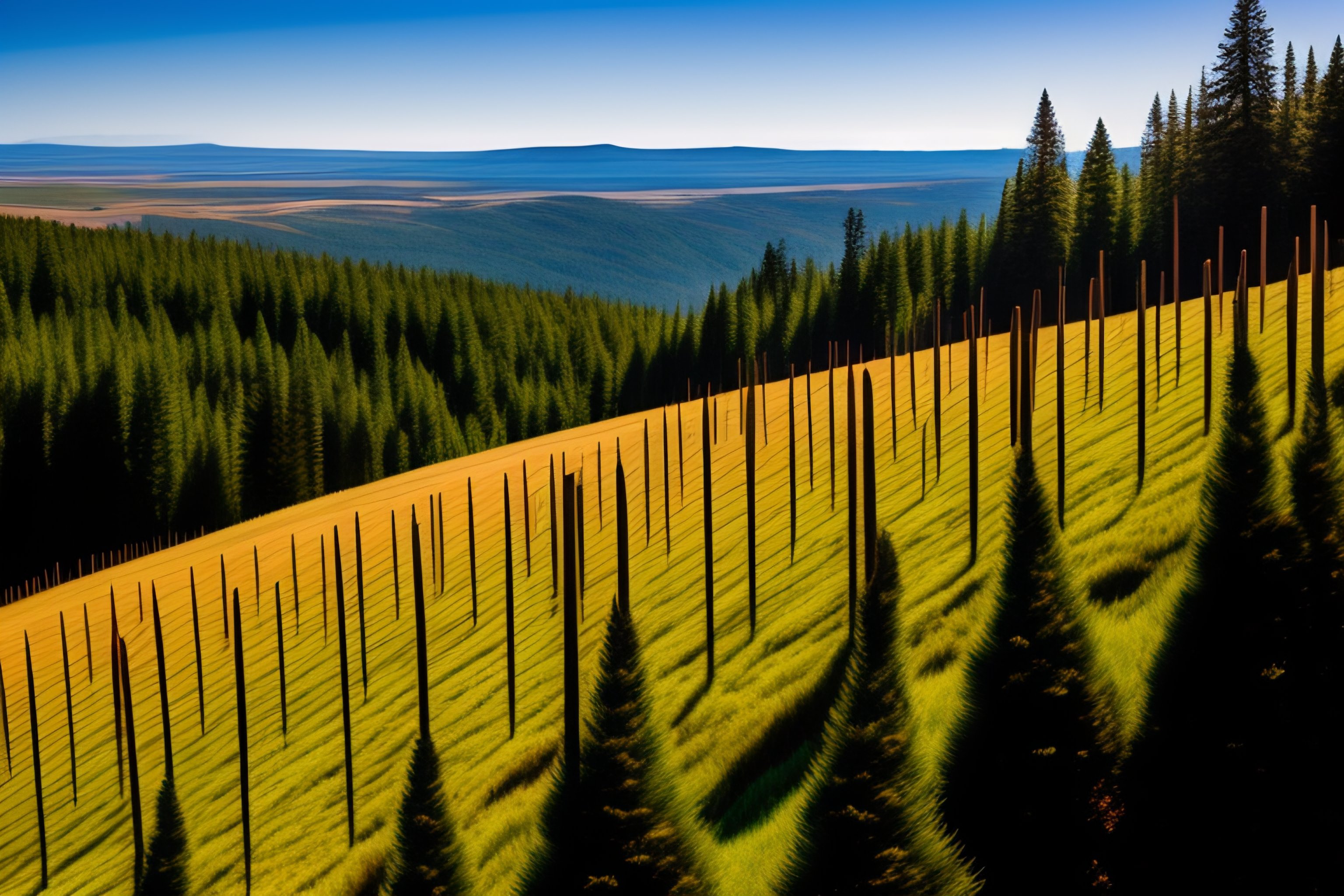 Lexica - A forest of spears appears on the hill