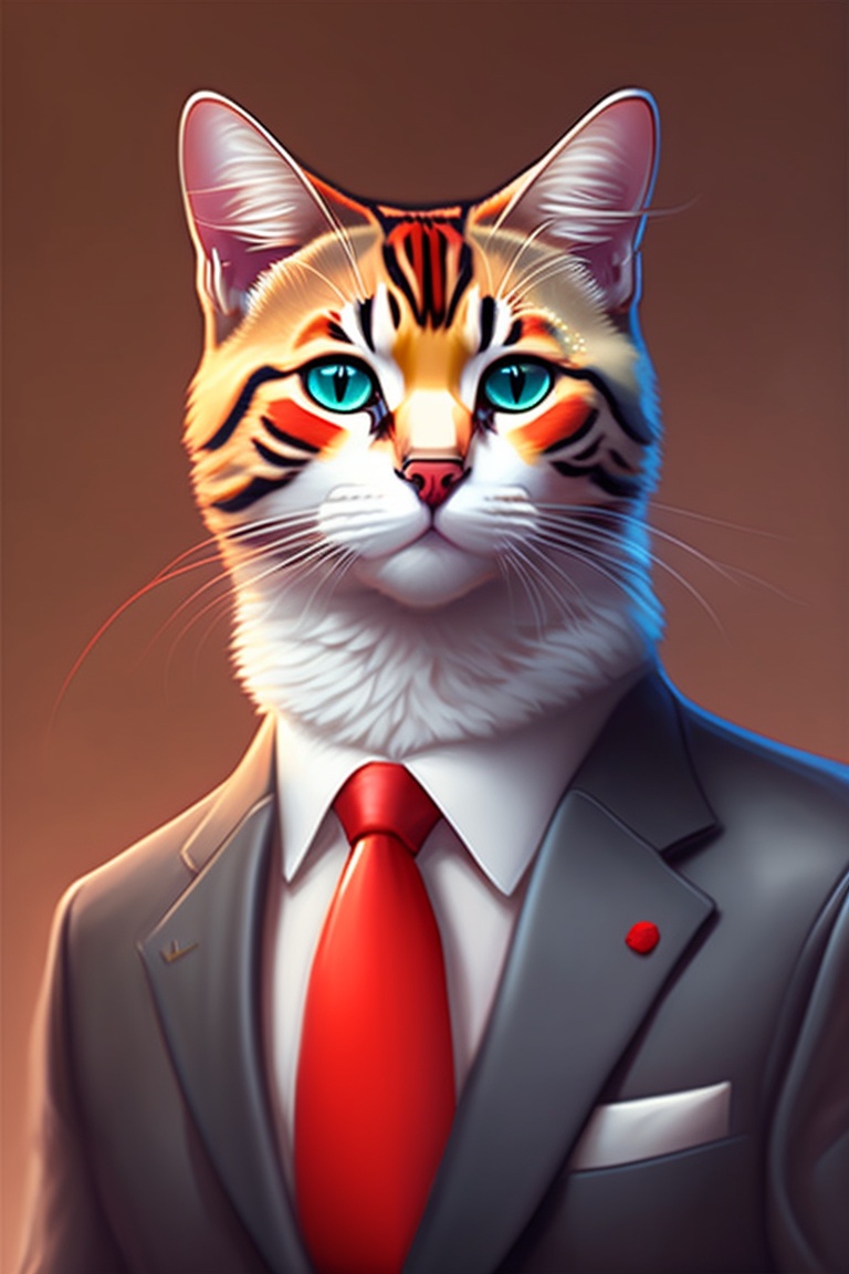 Lexica - A portrait of the head of a business professional ...
