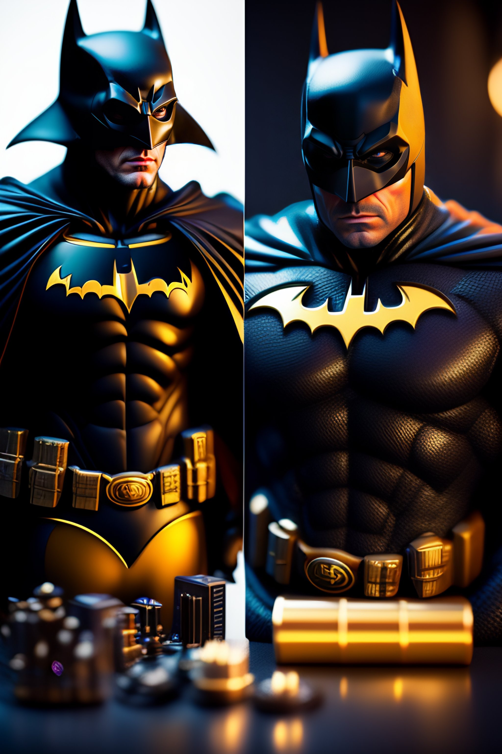 Lexica - Batman, Costumes and props, Knolling, Knolling layout ...