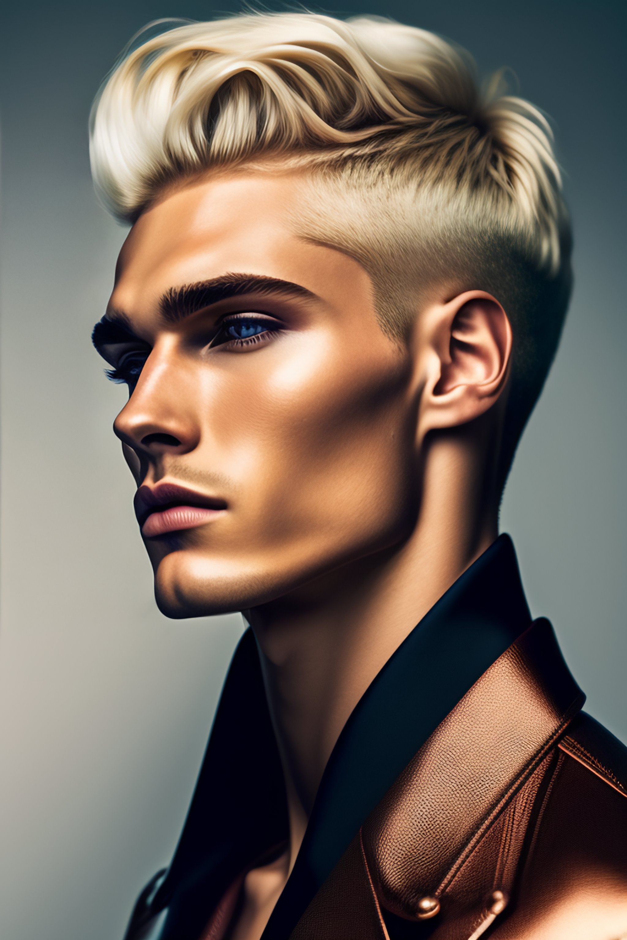 Short Hairstyles For Blonde Men