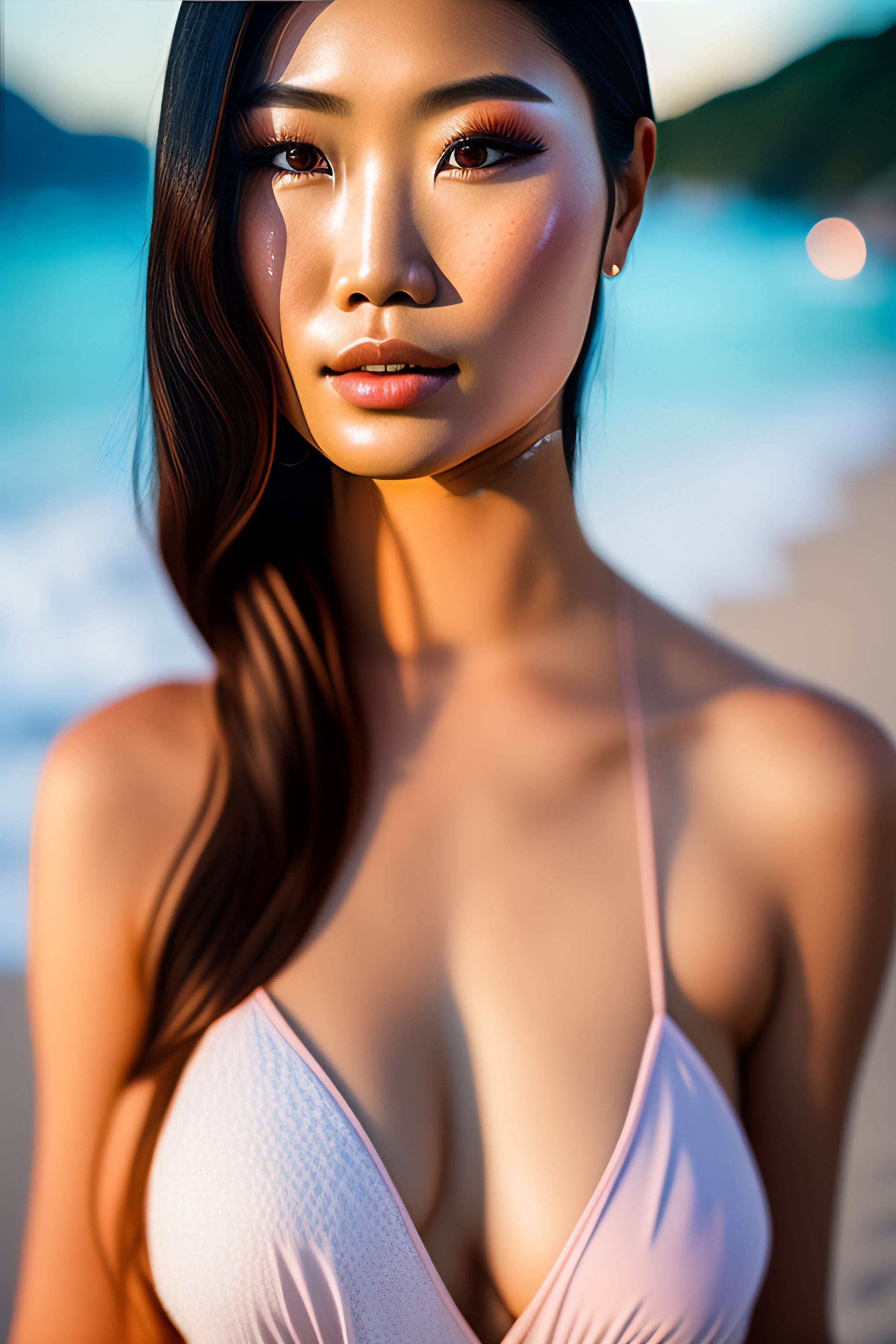Lexica A Beautiful Full Body Portrait Of A Beautiful Hot Japanese 