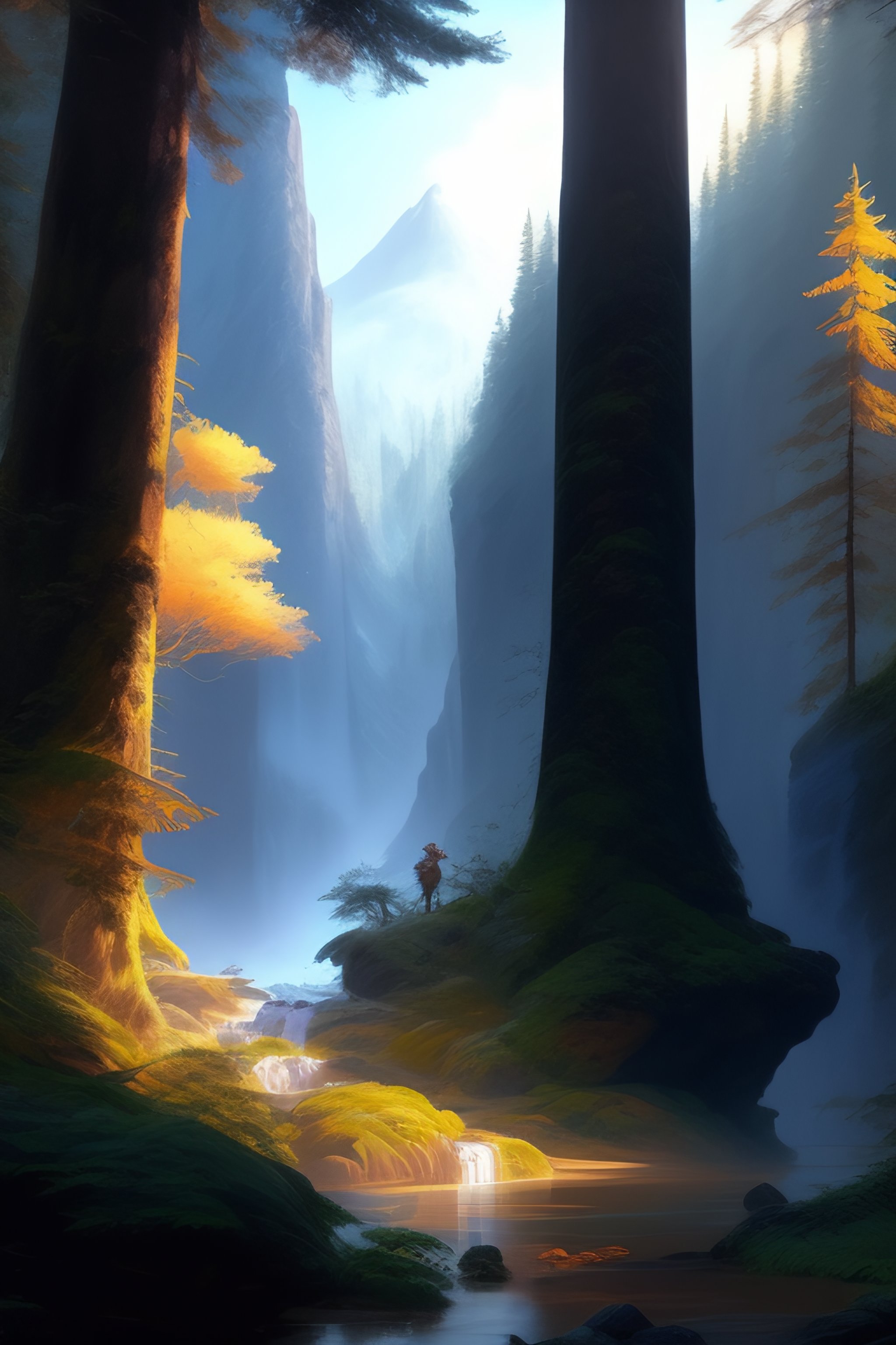 Lexica - Landscape realista, epic adventure, fantasy, magic, digital ...