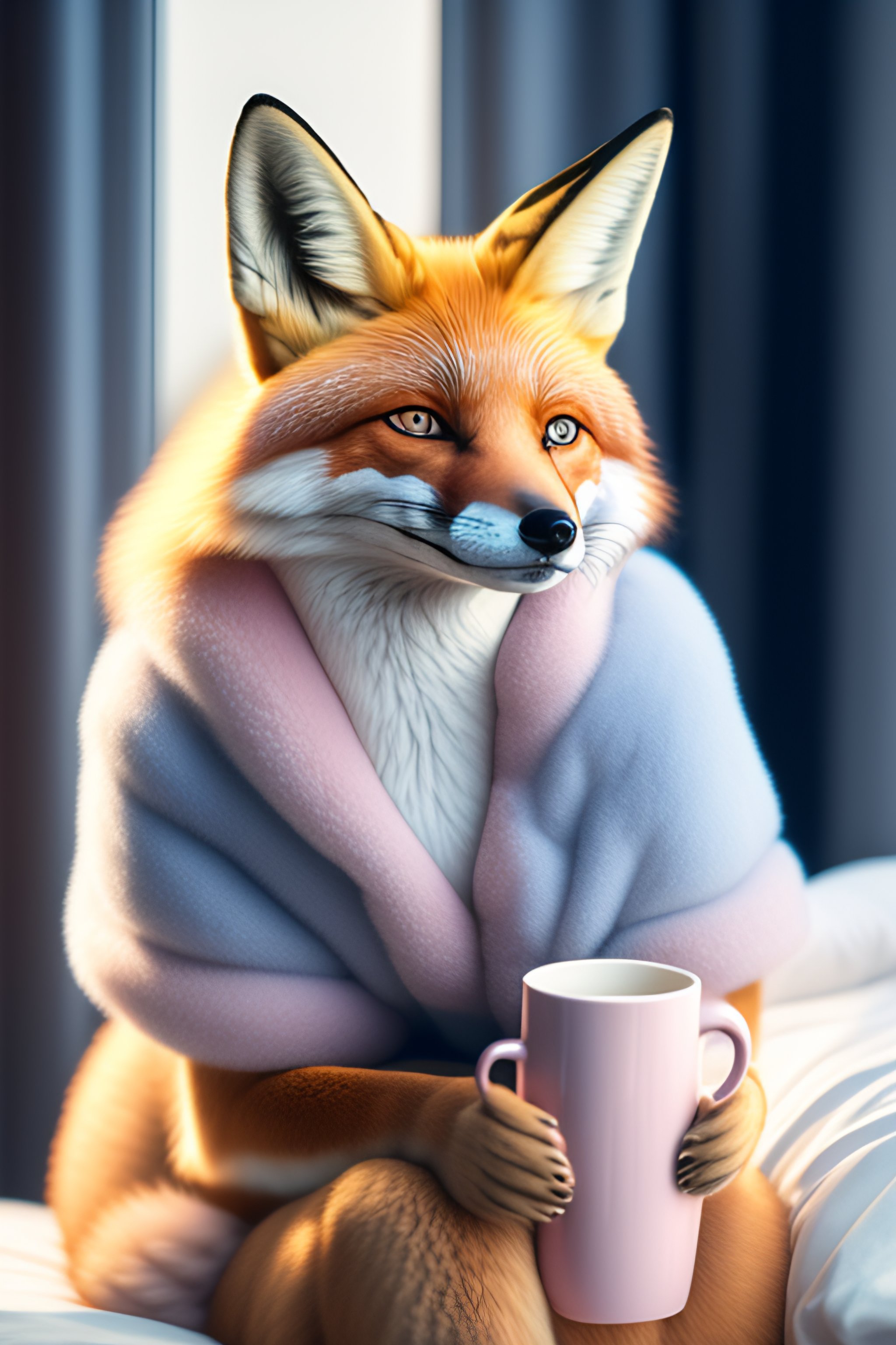anthro fox face
