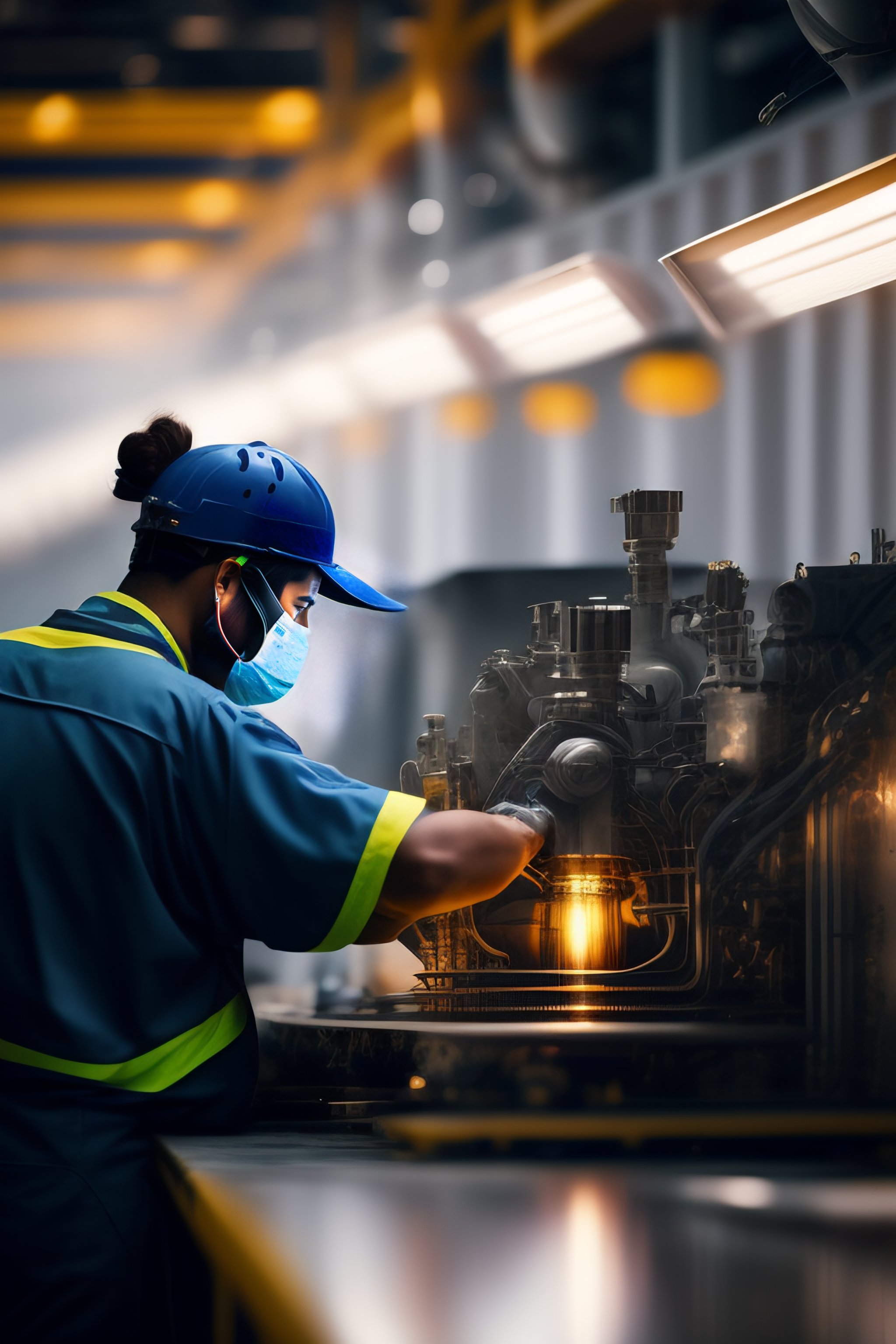 Lexica - People working at factory