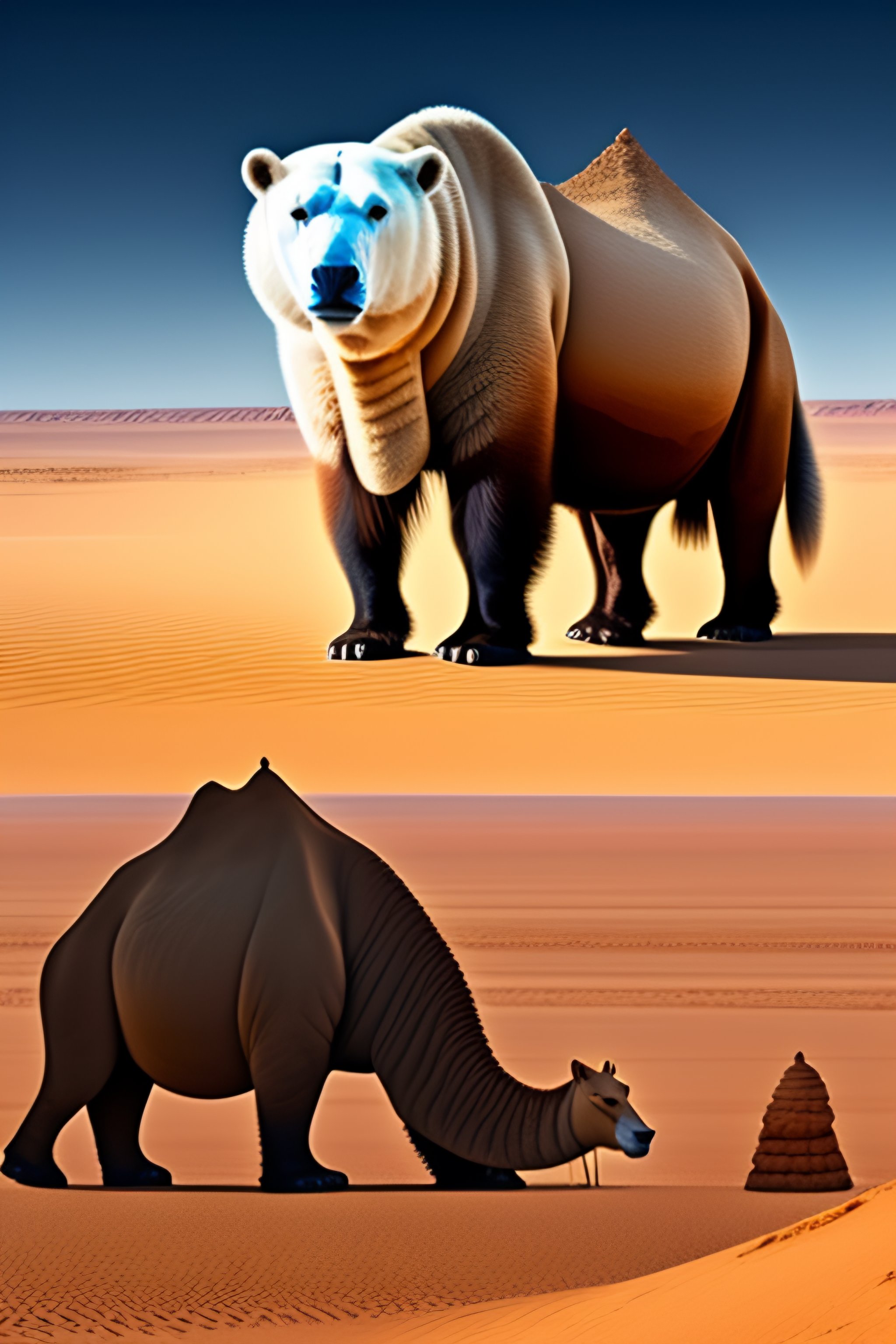 Ice Bear Lt Camel