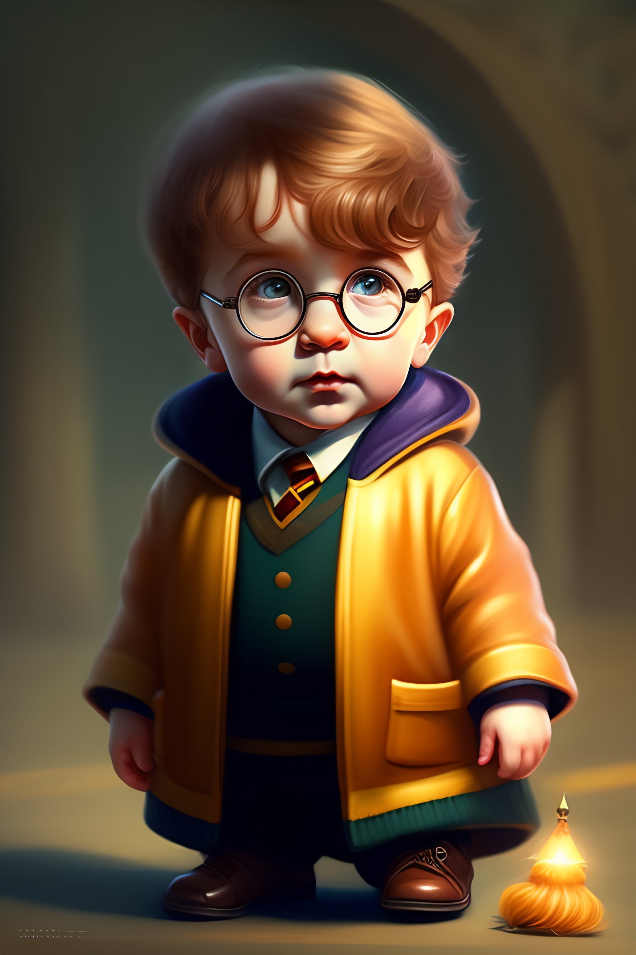 Lexica Baby harry potter, artstation