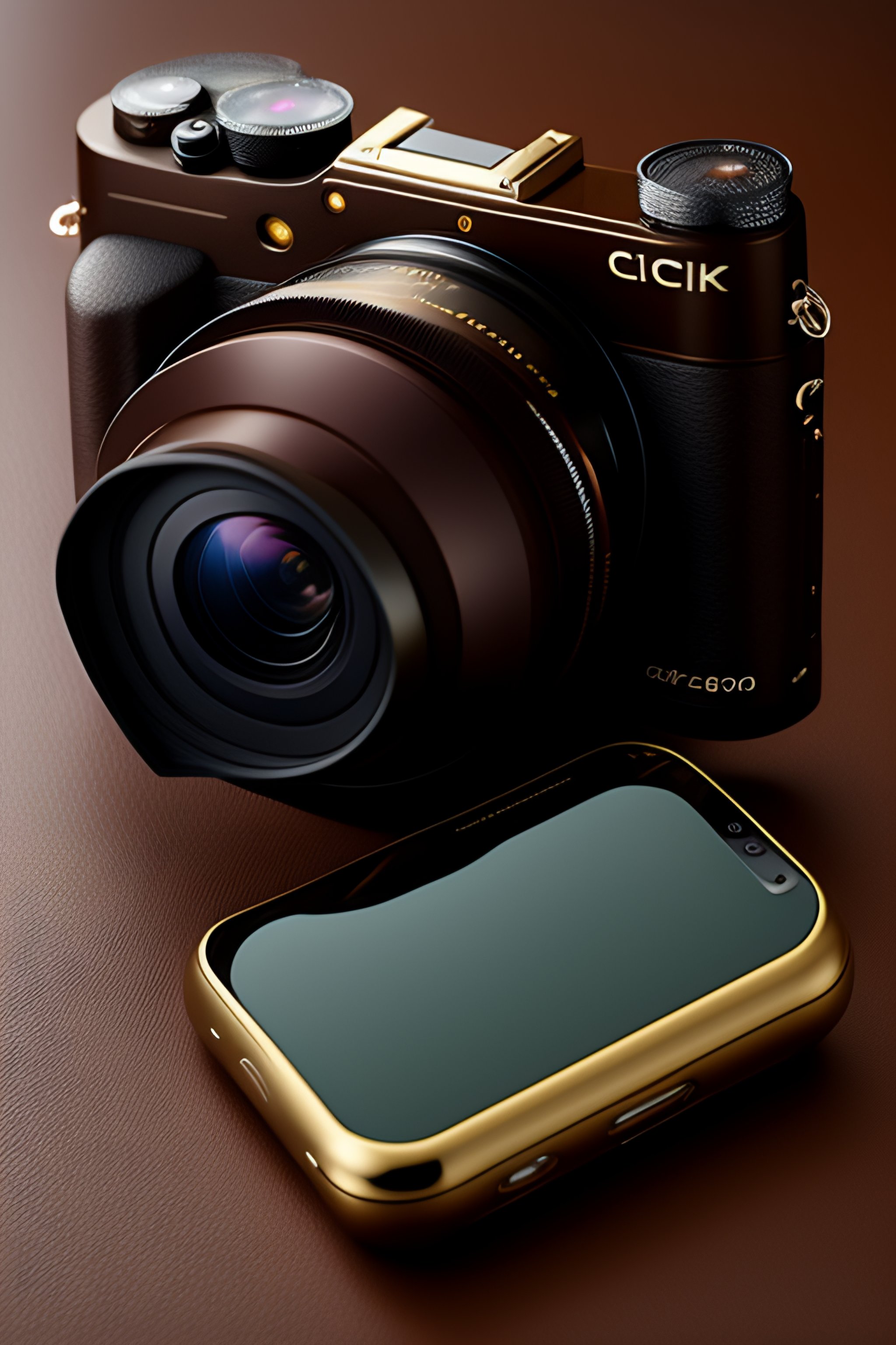 Lexica - Compact camera brown
