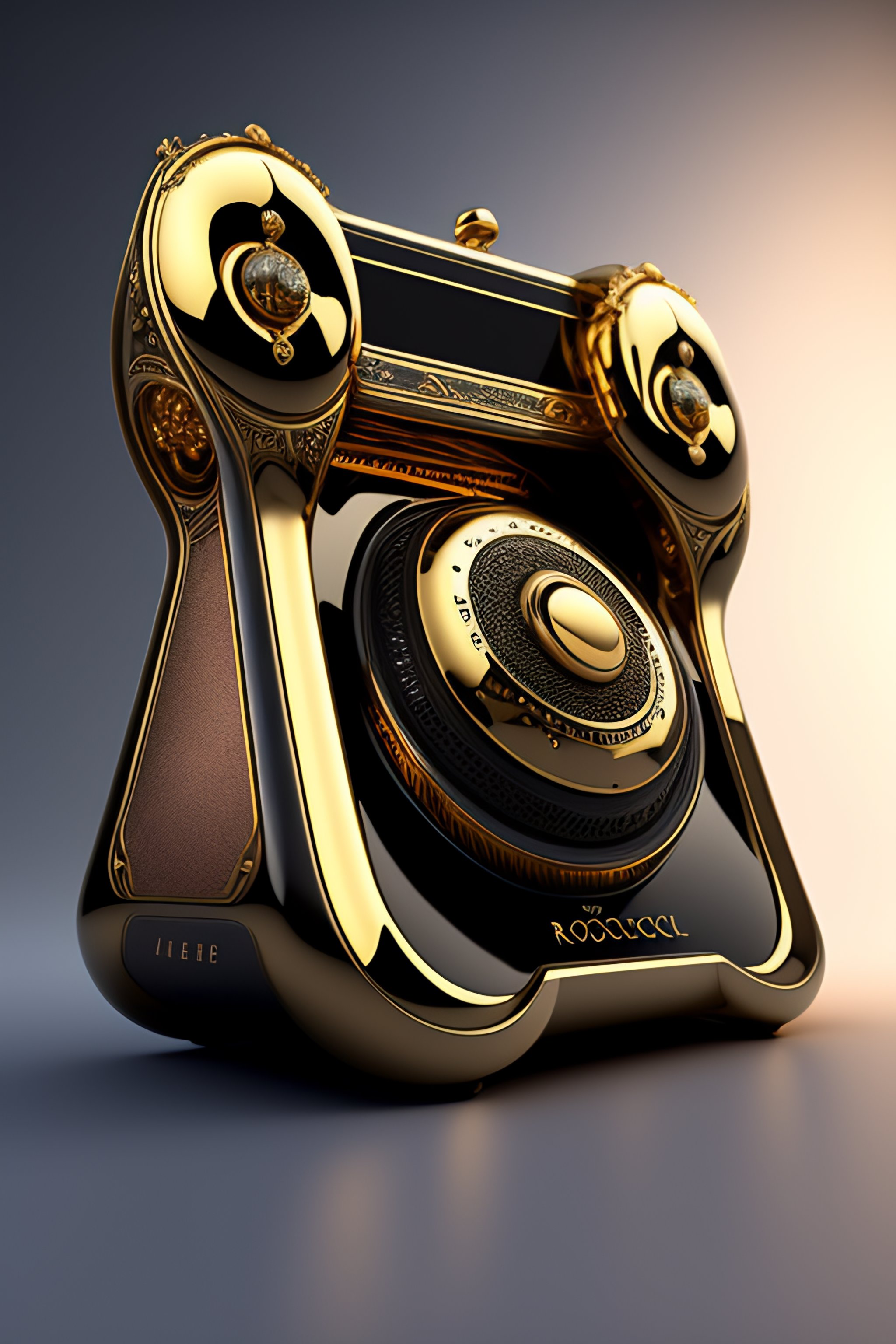 Lexica - hyperrealistic neo - rococo steampunk playstation 5