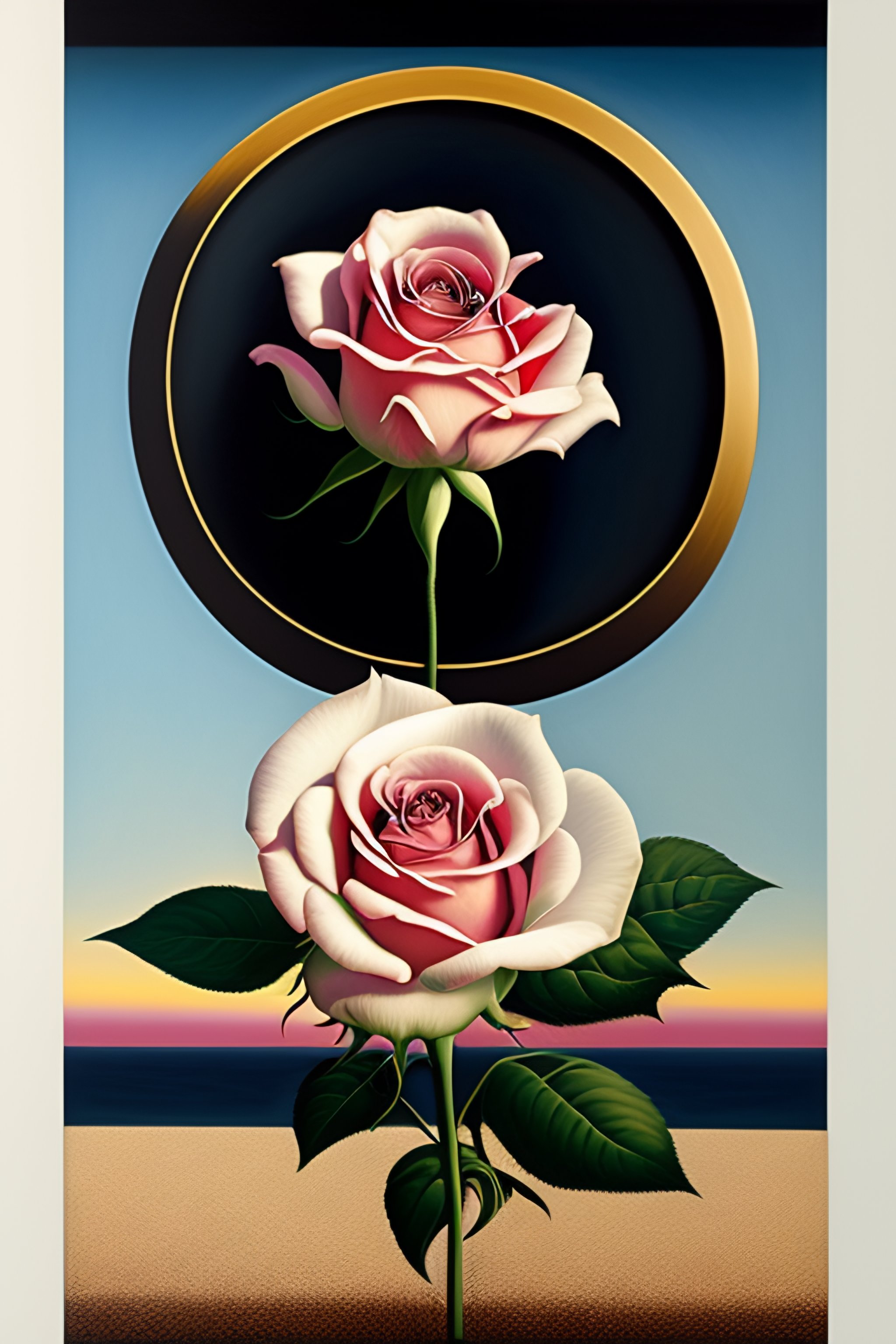 Lexica - Death carries a black flag decorated with a white, five-petal ...