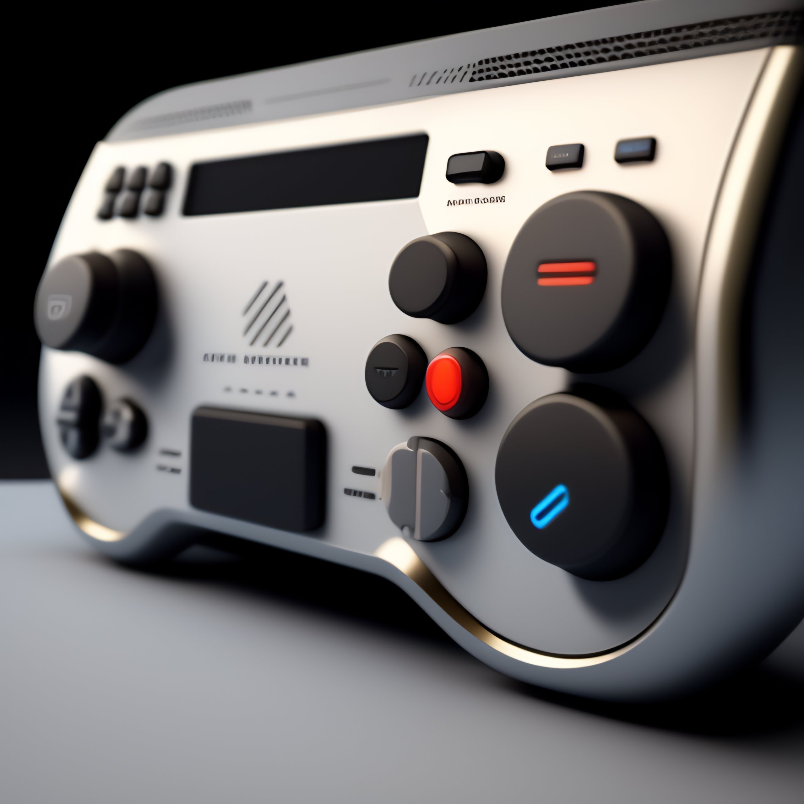 Lexica - A hand-held video game console designed by Dieter Rams ...