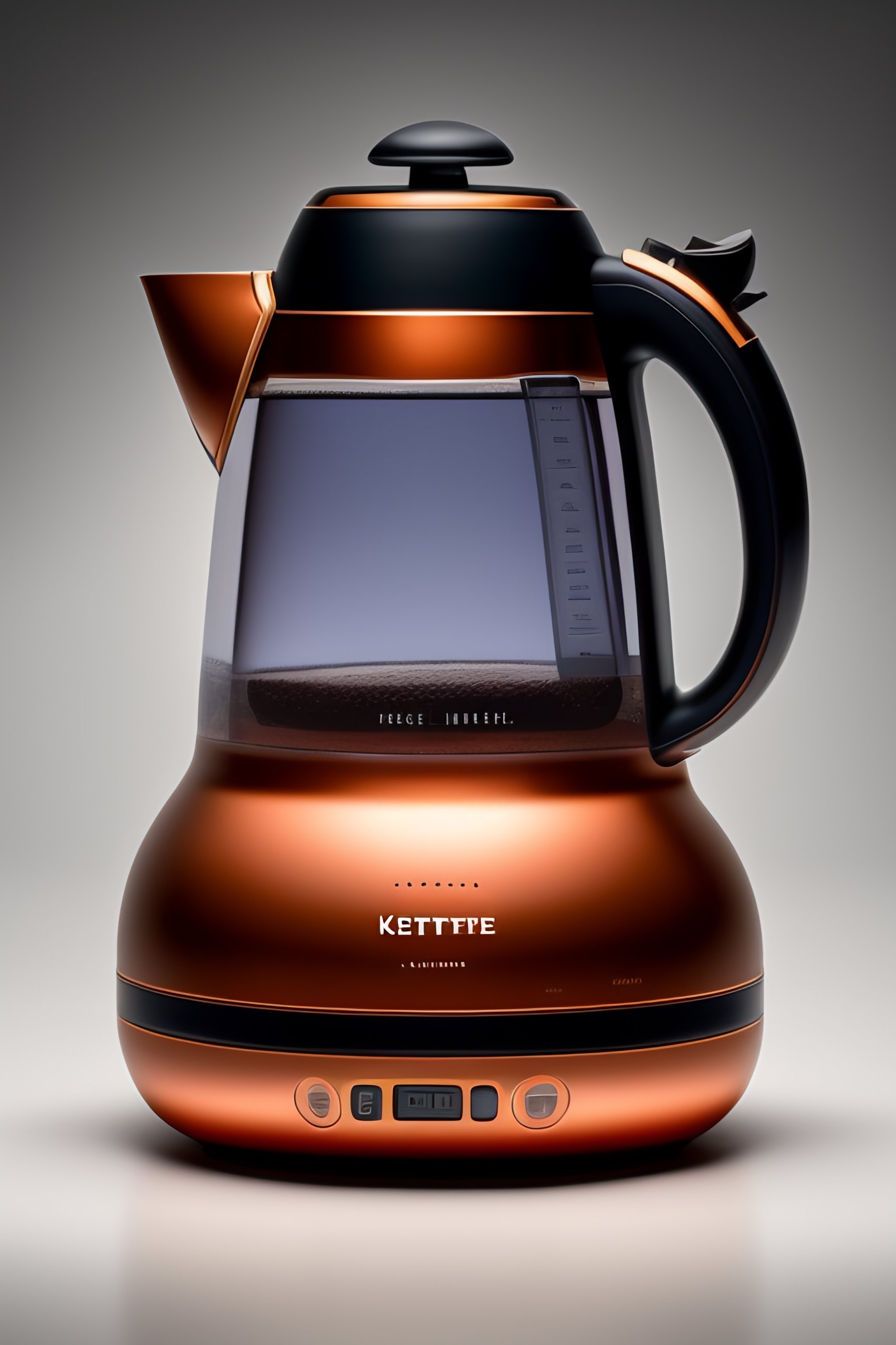 Lexica - A kettle with lots of buttons, an LCD screen, three spouts and ...