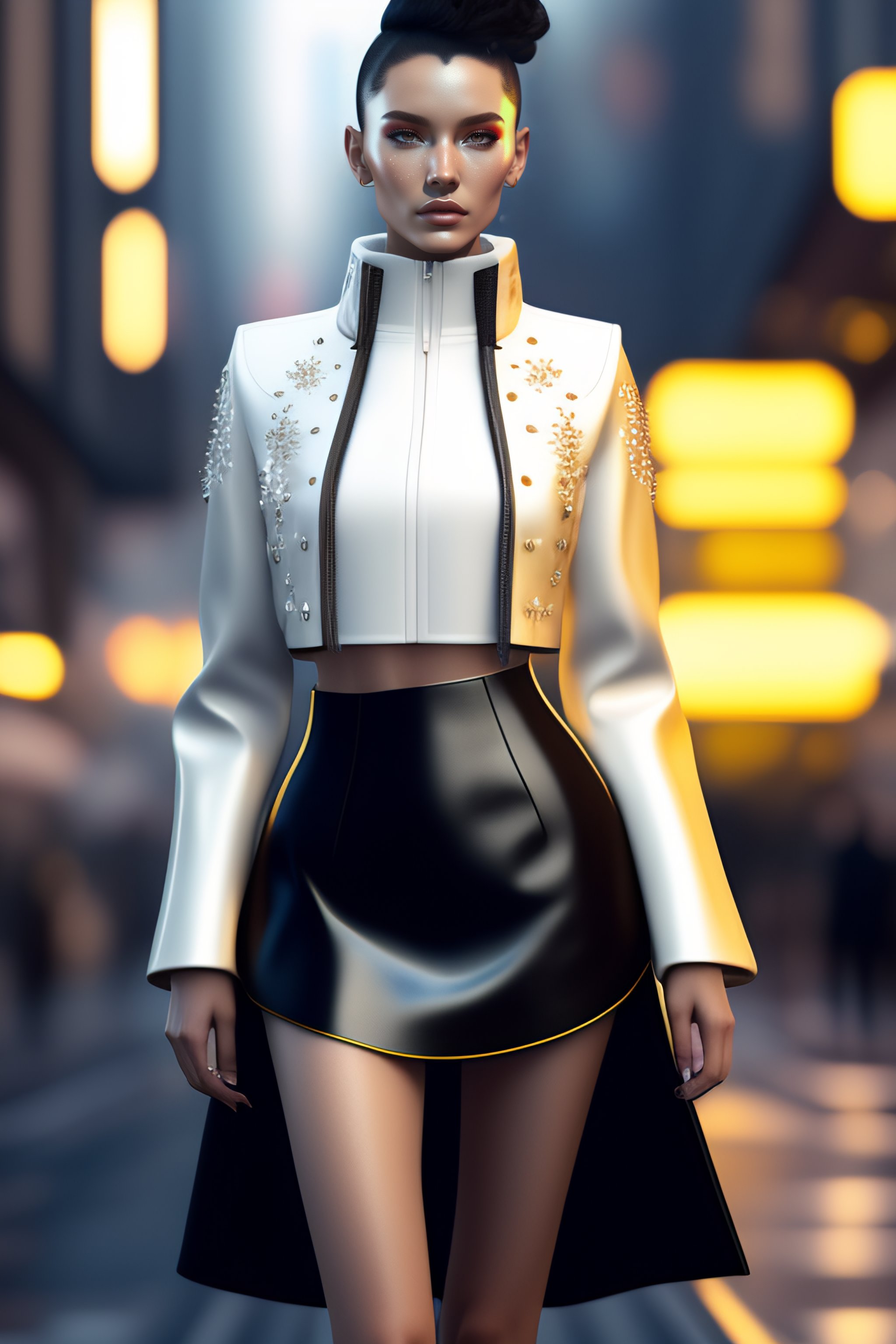 Lexica - futuristic clothes