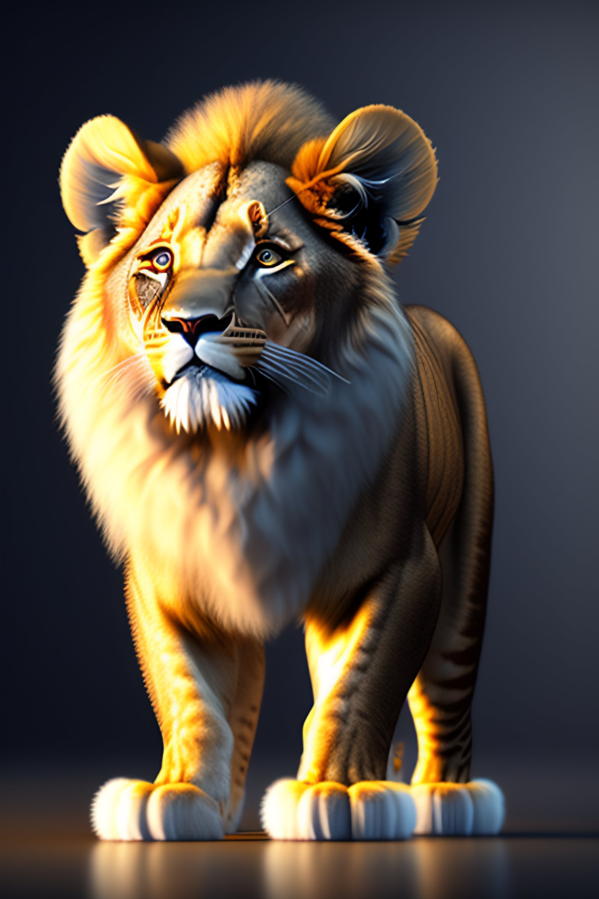Lexica - High quality 3 d render hyperrealist very sharp fluffy! Baby ...
