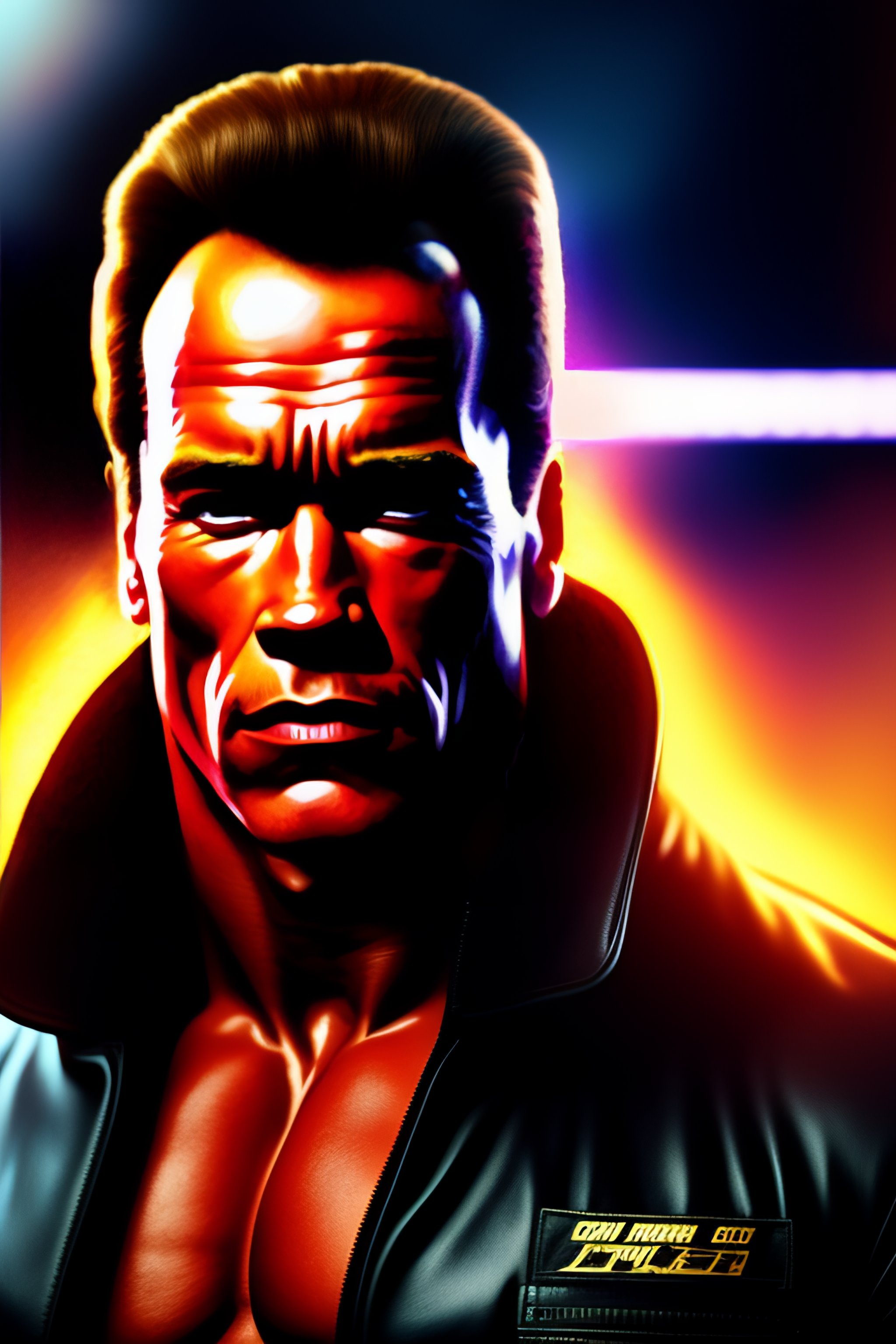 Lexica - Arnold Schwarzenegger as The Terminator