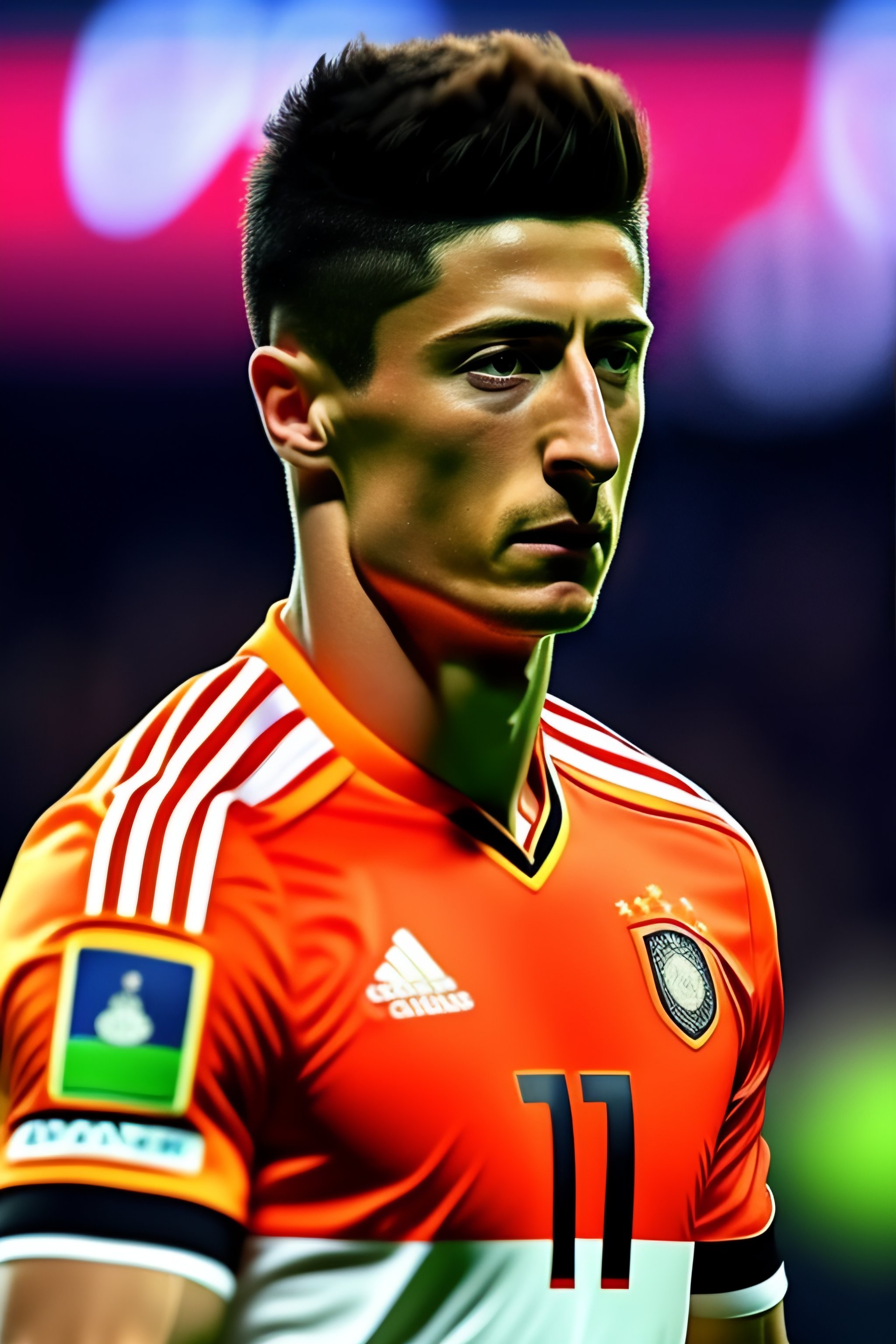 Lexica - Robert lewandowski as a german