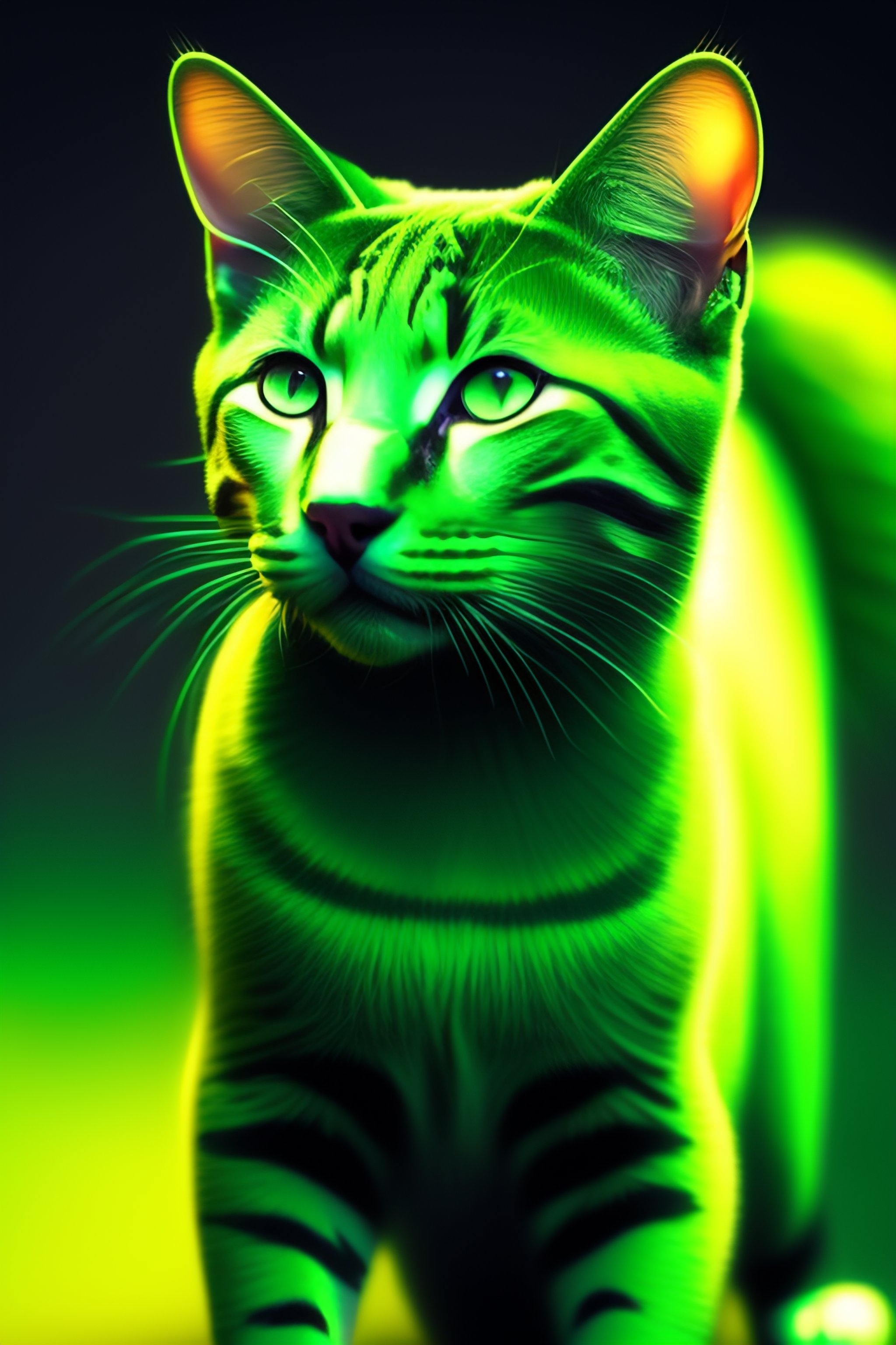 Lexica - Green cat