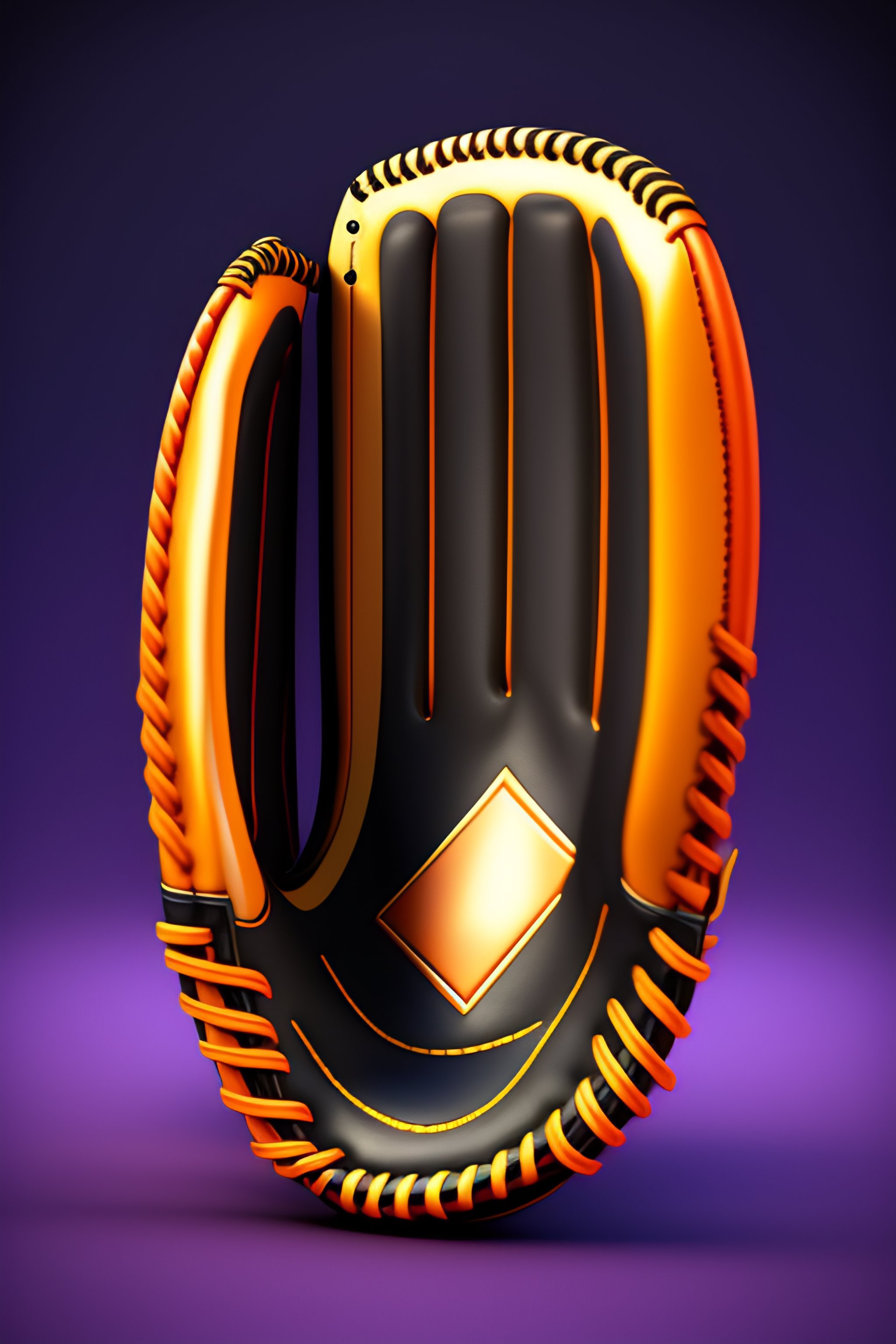 Lexica - Baseball glove, isometric, handpainted texture, asset in game ...