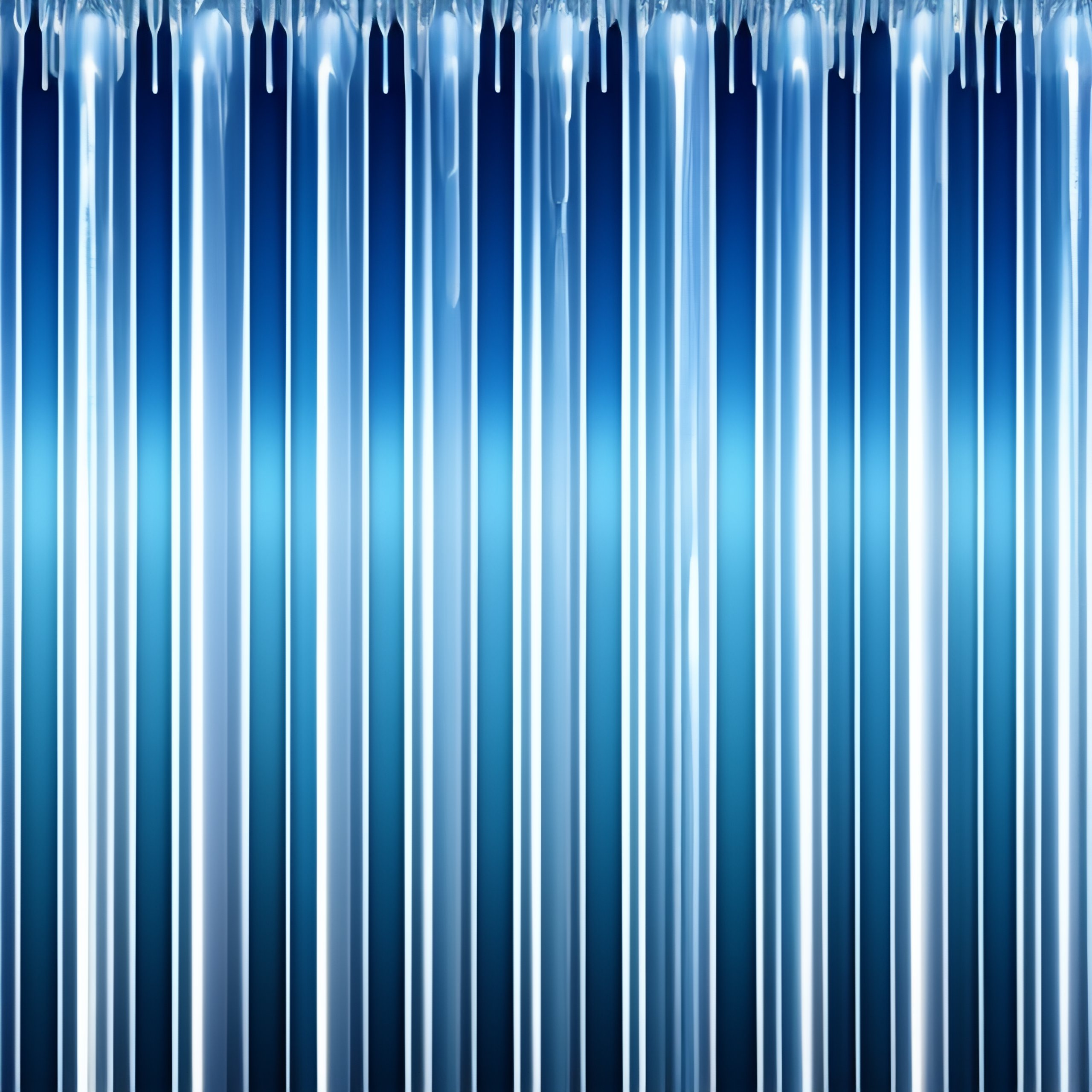 Lexica - 2d grid made up of lots of forty hanging glass icicles ...