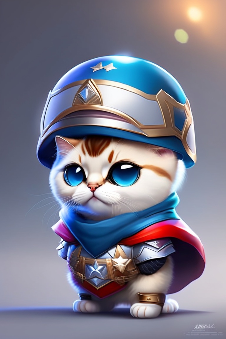 Lexica - Cute and adorable cartoon baby captain america, fantasy ...