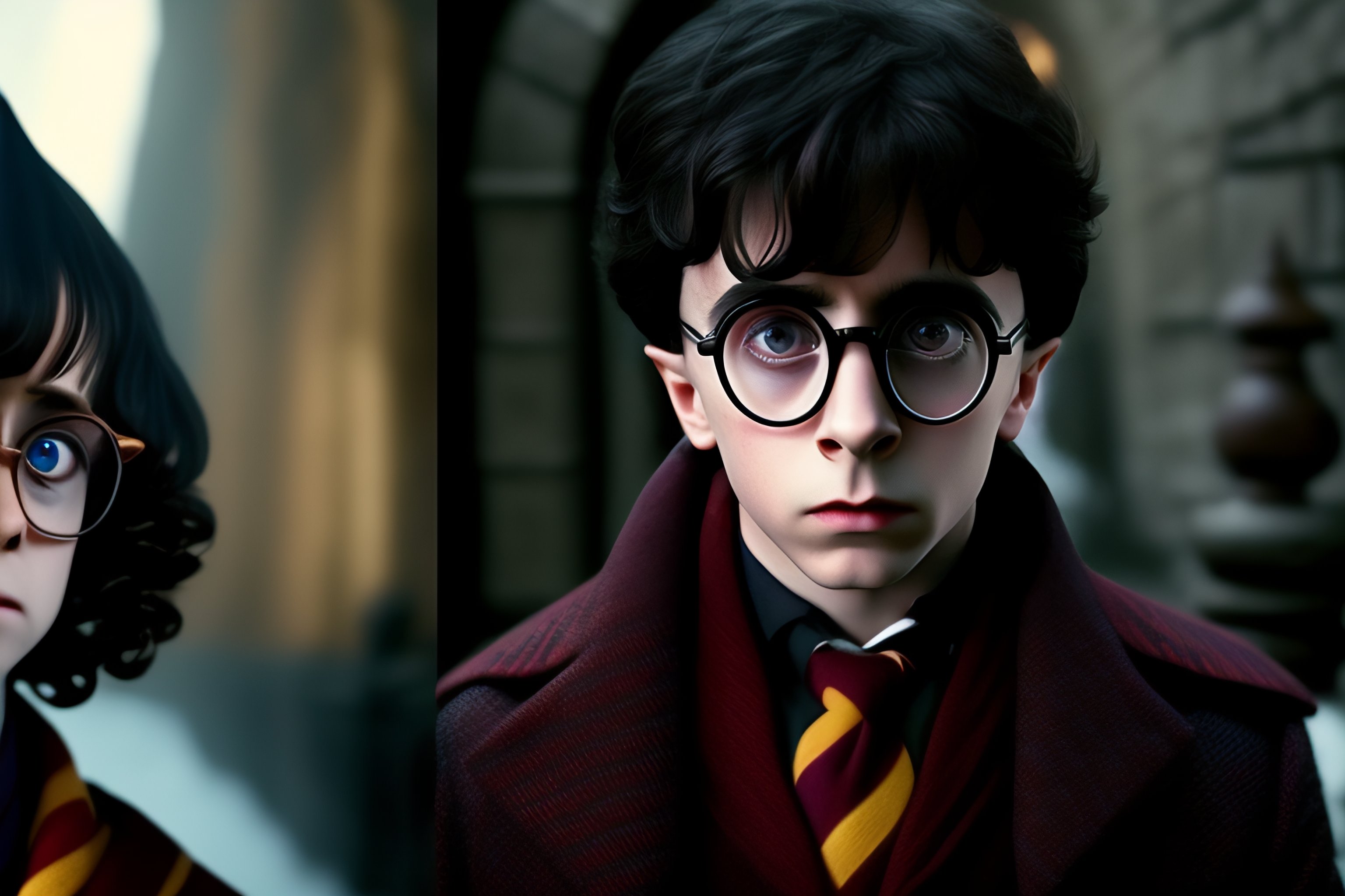 Lexica - Harry Potter in Tim Burton style, live action movie, movie ...