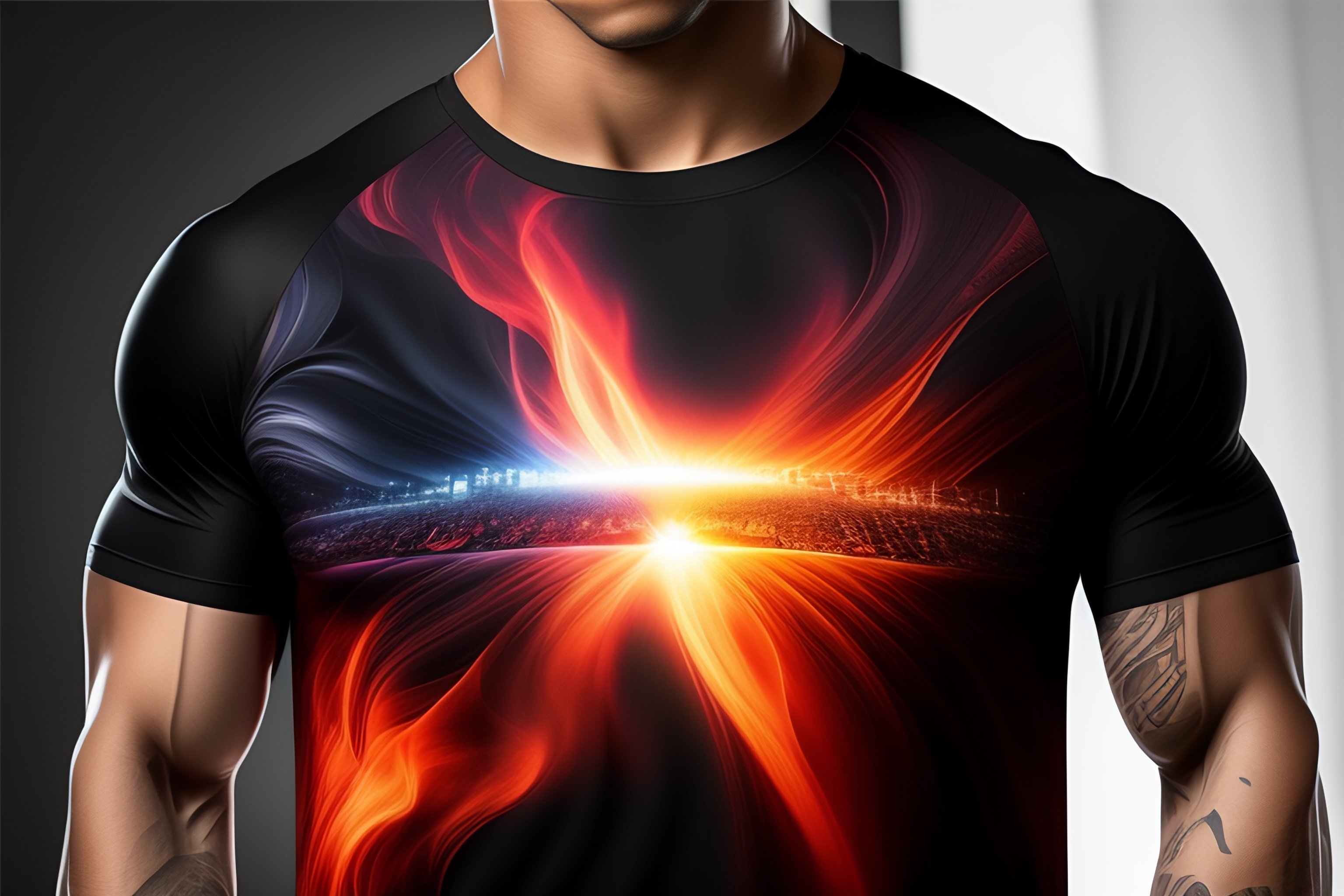 Lexica - Basketball explose effect and Damage t-shirt with extrem cracks