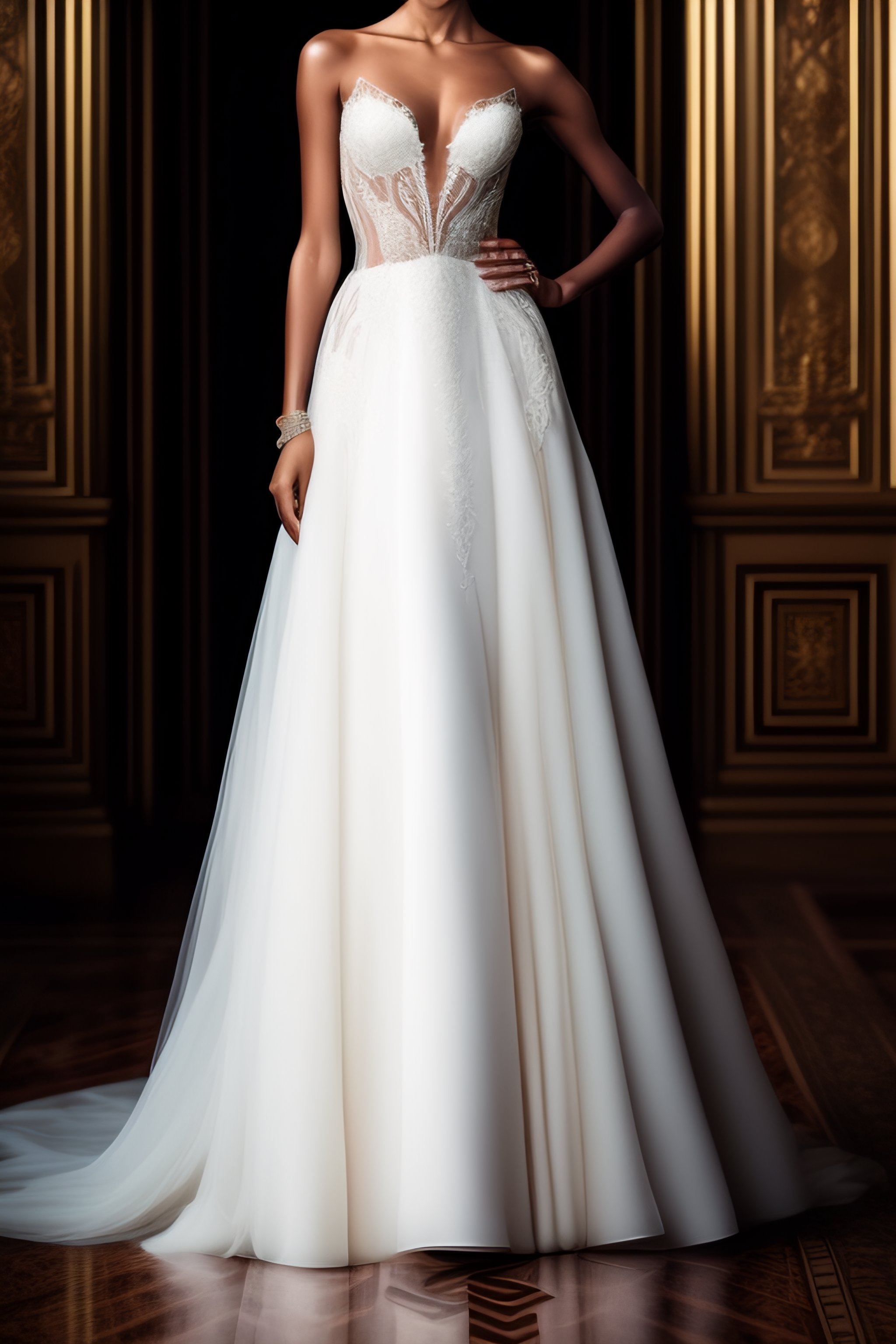 Lexica Wedding dress by versace