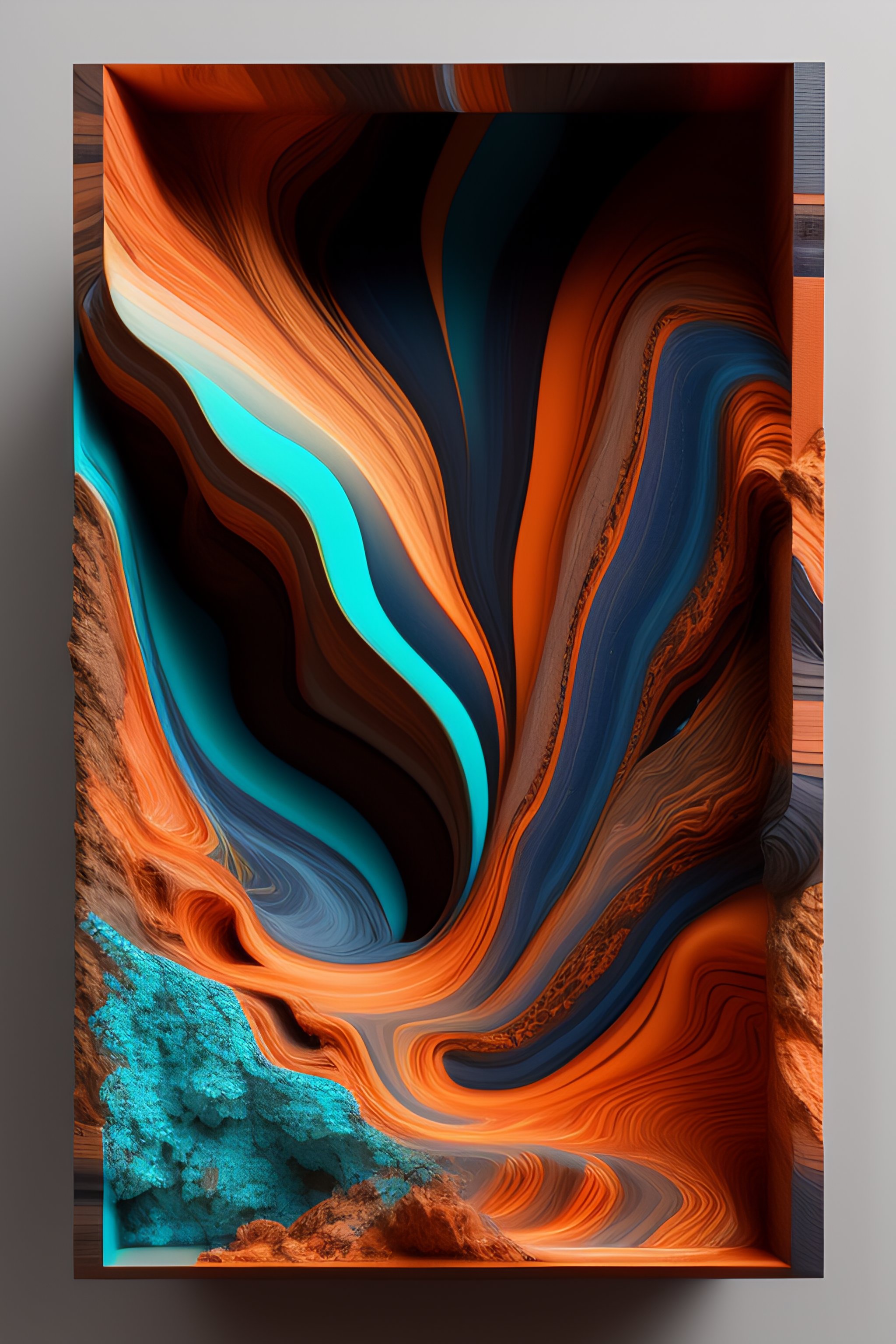 Lexica - By james jean geology octane render in the style of luis ...