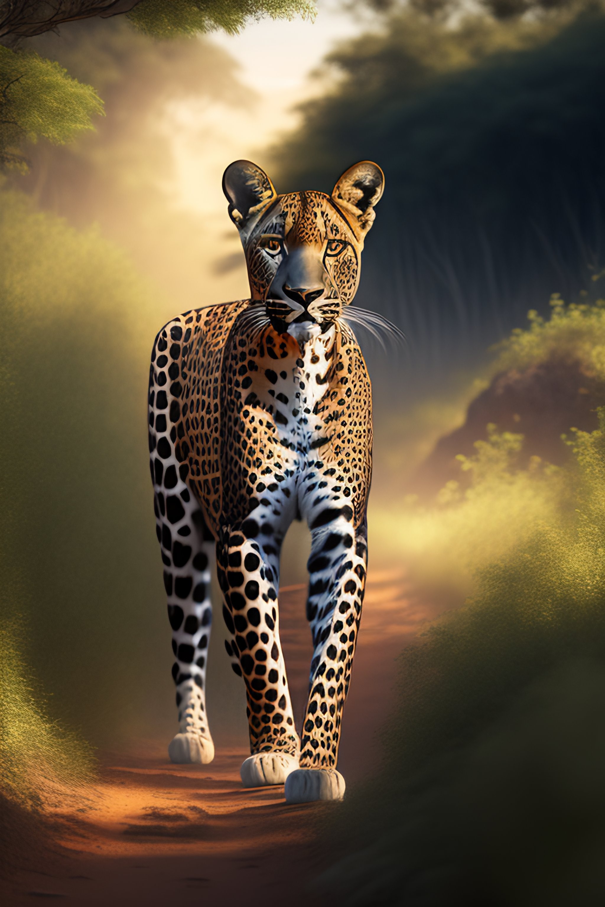 African Leopard Art Wallpapers - Leopard Wallpapers for iPhone 4k