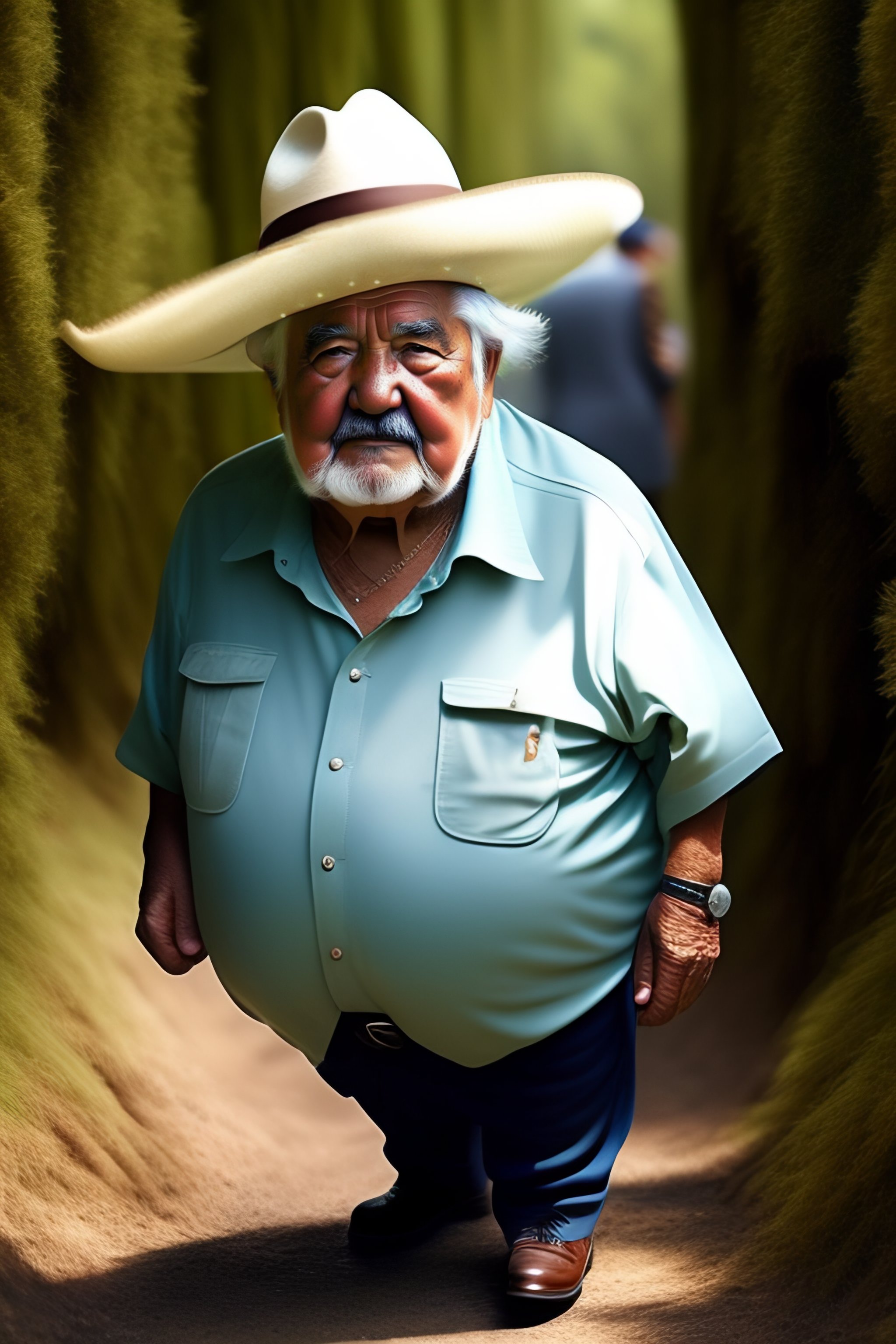 Lexica - Mono Y El Pepe Mujica Caminando Juntos En Una Cuerda Floja ...