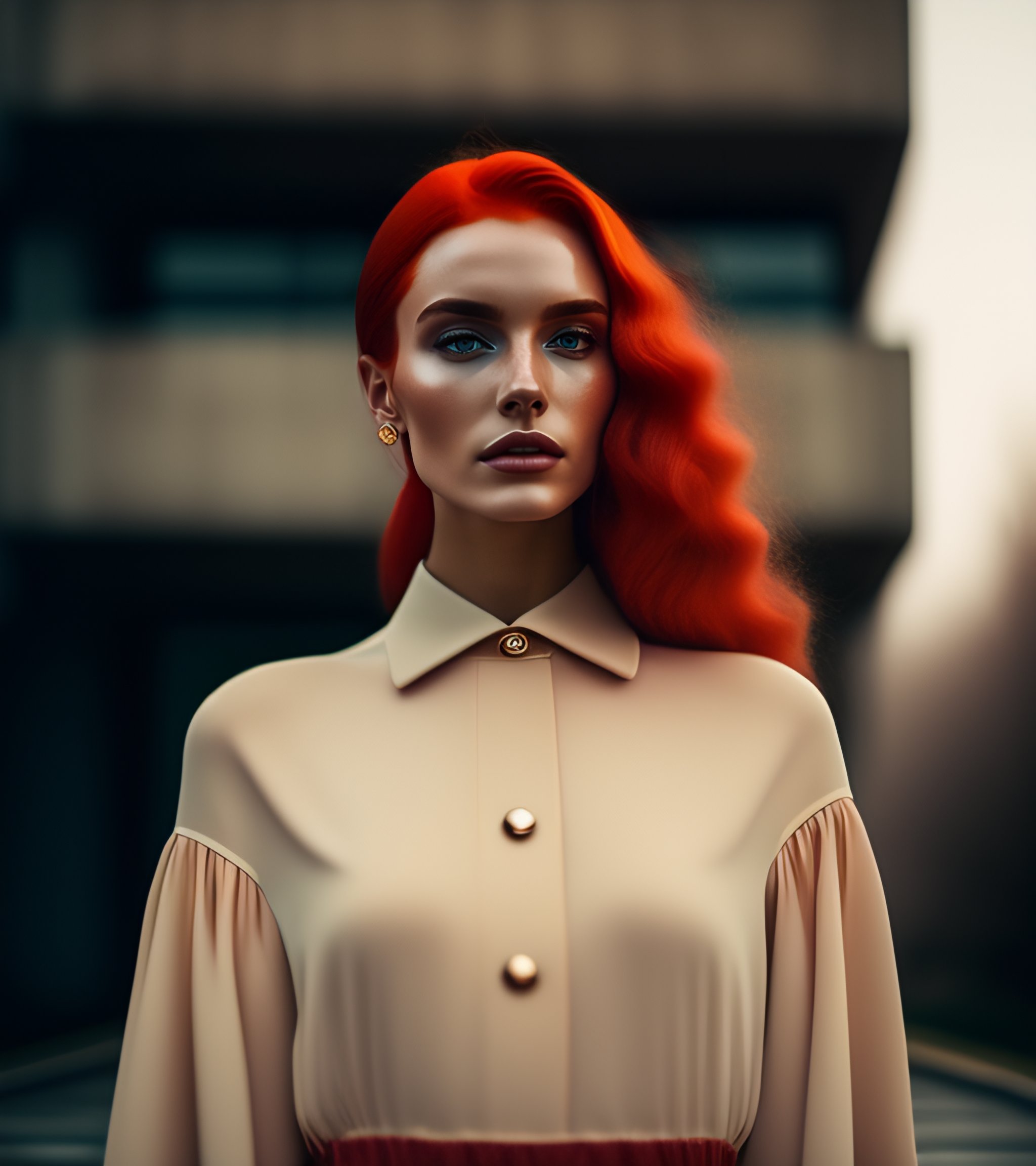 Lexica Portrait Of Women With Red Hair Ethereal Dreamy Foggy